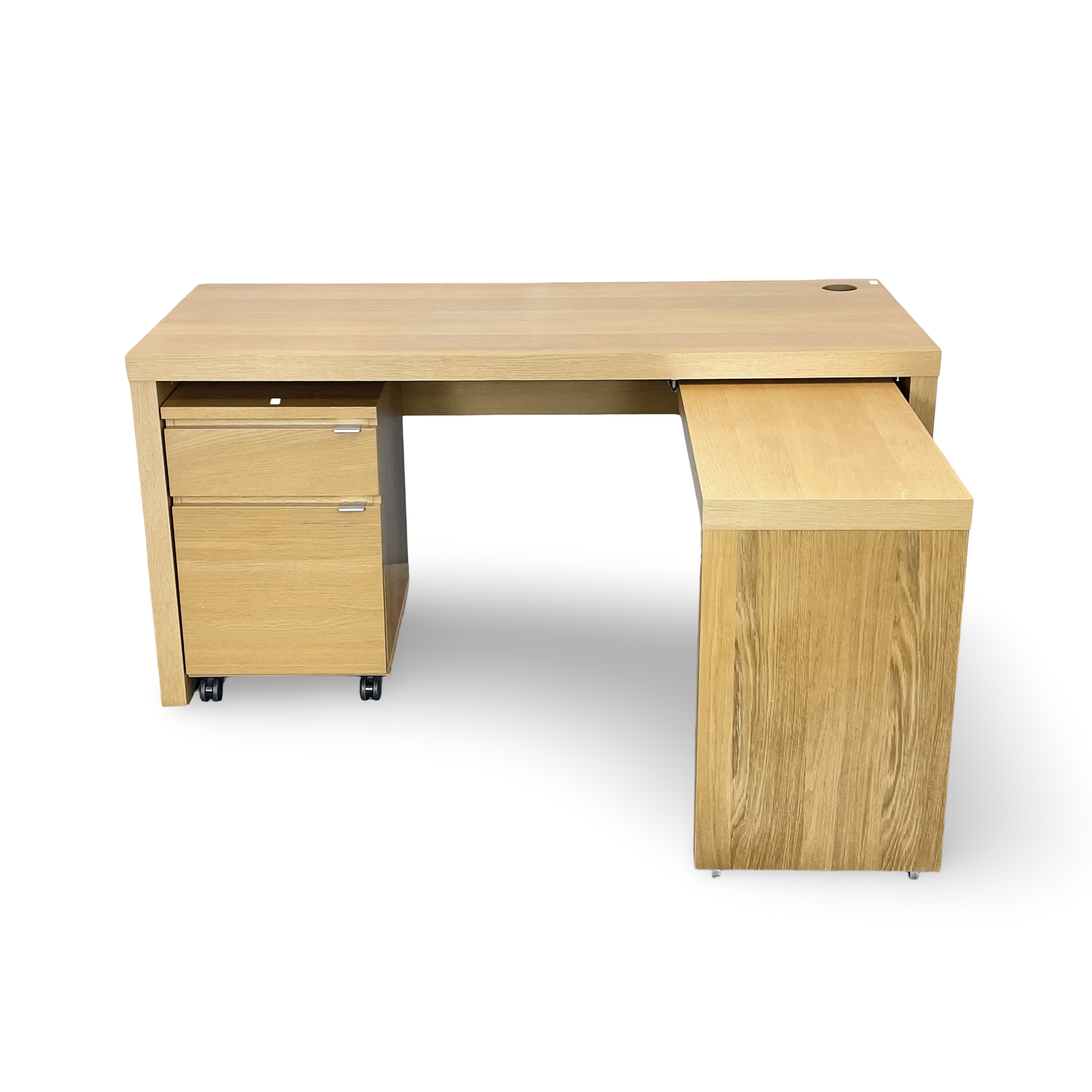 SKRIVBORD med HURTS, 3 delar. "Jonas", IKEA, 2000-tal.