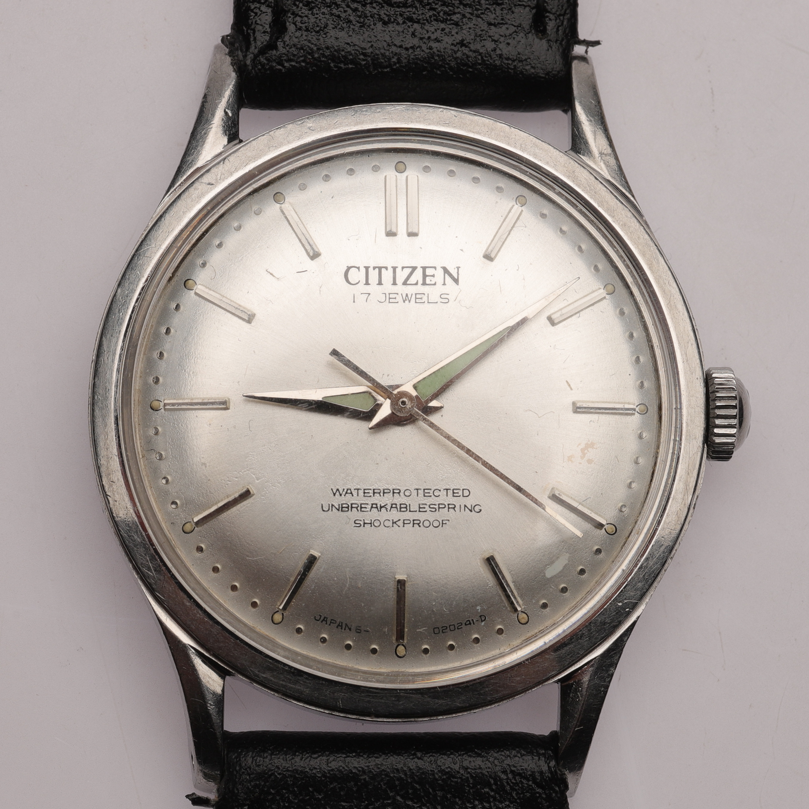 ARMBANDSUR, Citizen, stål, manuell.