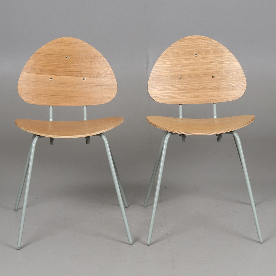 STOLAR, 1 par, Dansk design, märkta Søstrene Grene.