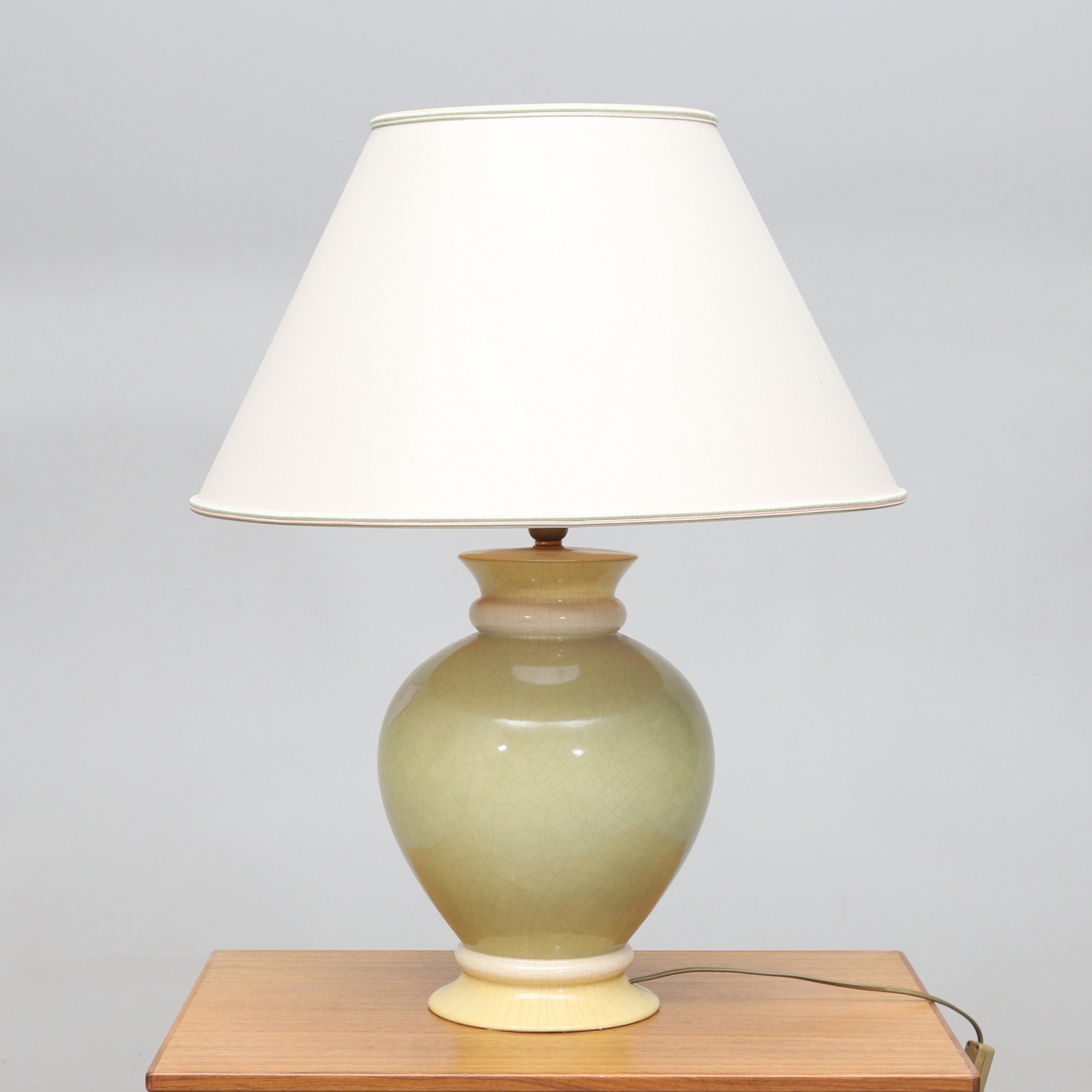BORDSLAMPA, keramik, märkt Noailles, 2000-tal.