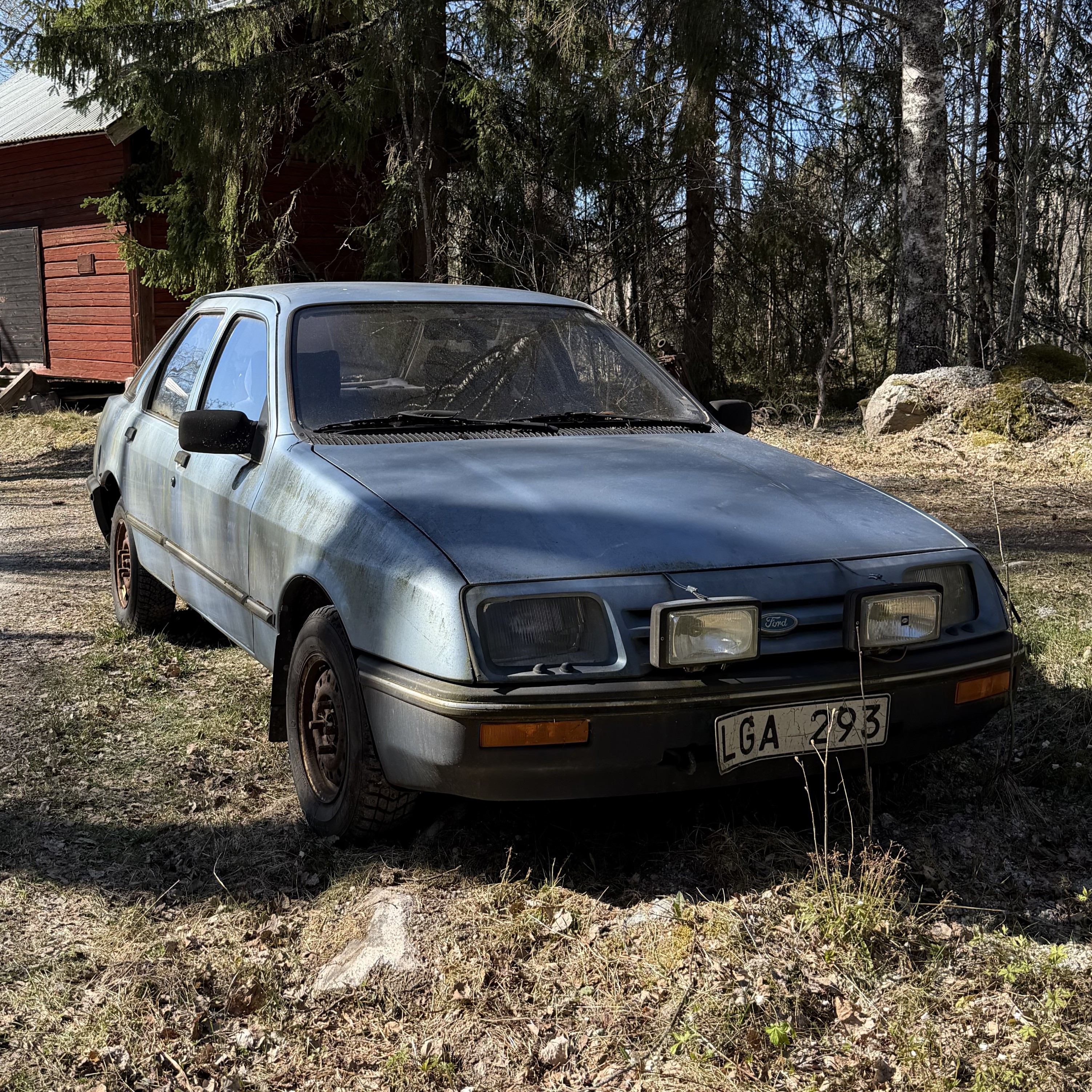 BIL, FORD SIERRA 2.0 GL 5D 5V, 1984.