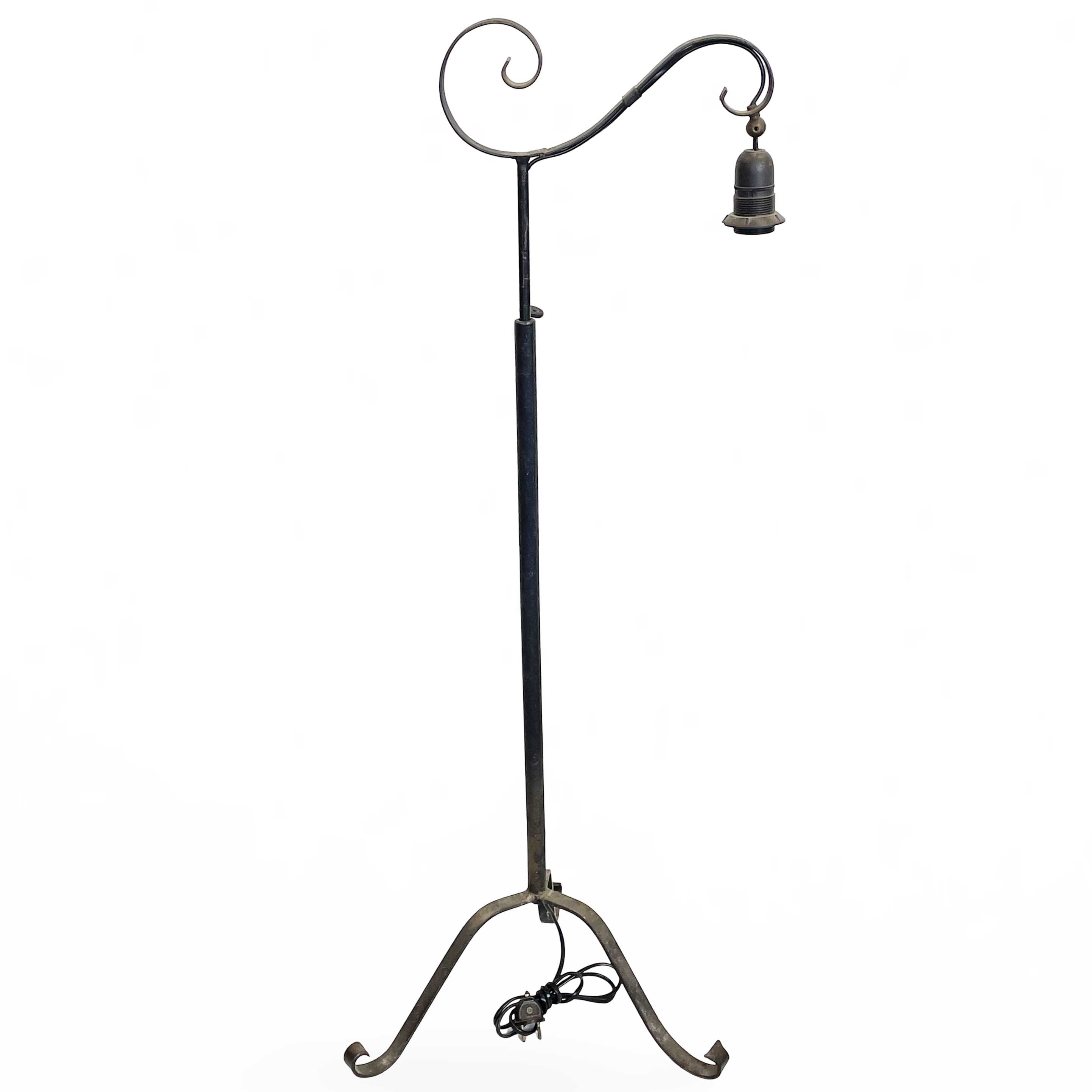 GOLVLAMPA. Smide, 1900-talets första hälft.