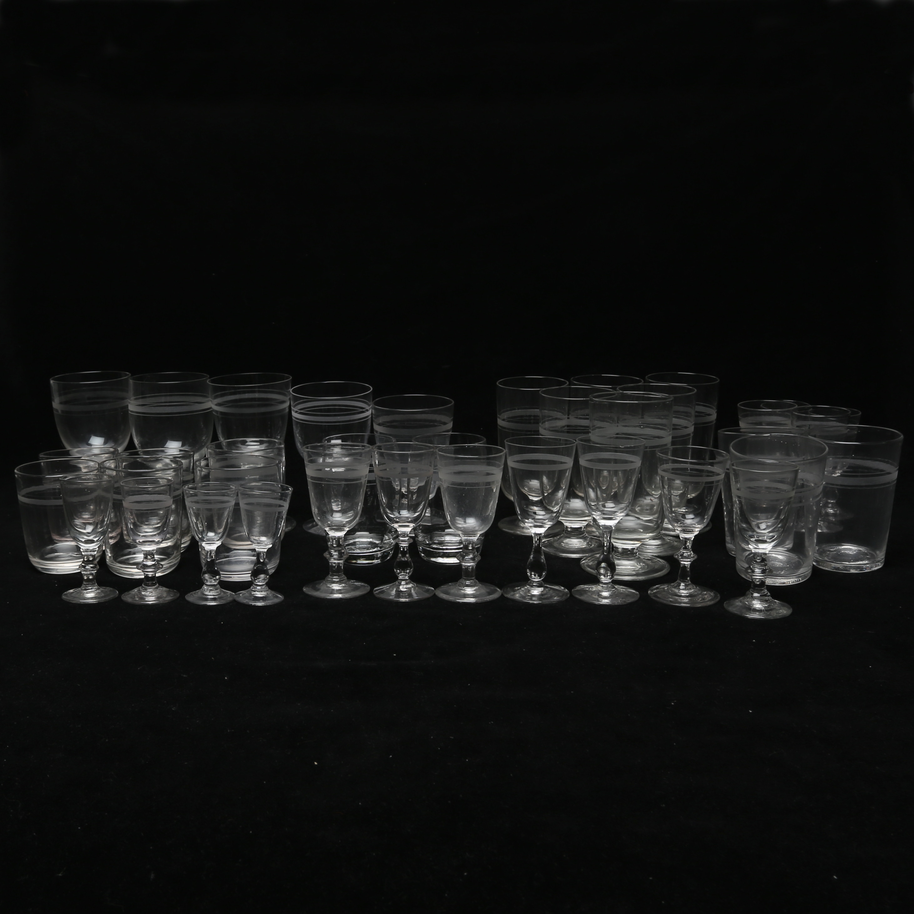 SERVISGLAS 36 delar, Rydbergsglas.