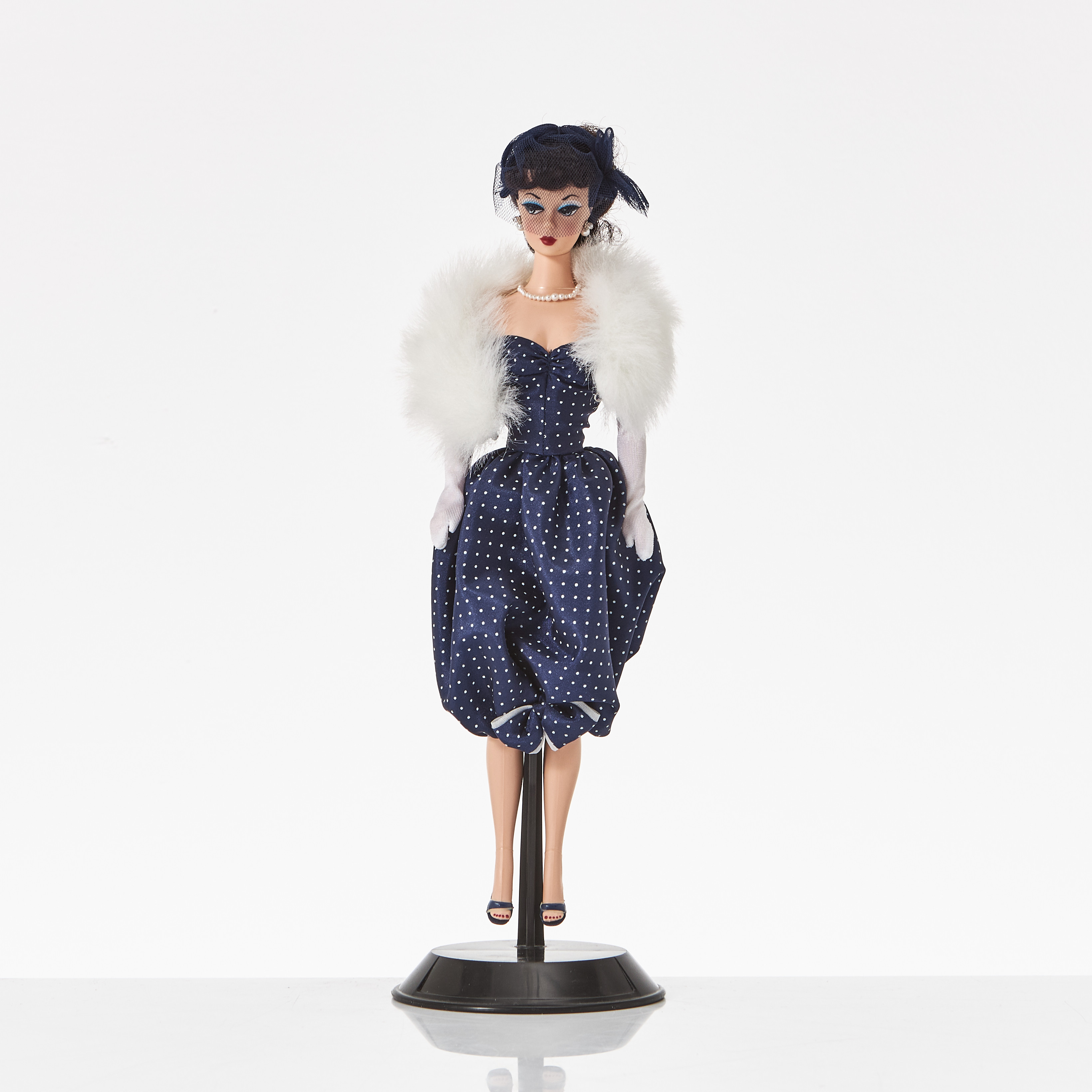 BARBIE, #57610 Brunette, Gay Parisienne, Collectors Request, 1959 Doll and Fashion Reproduction, Limited Edition, (Box date 2002), Mattel.