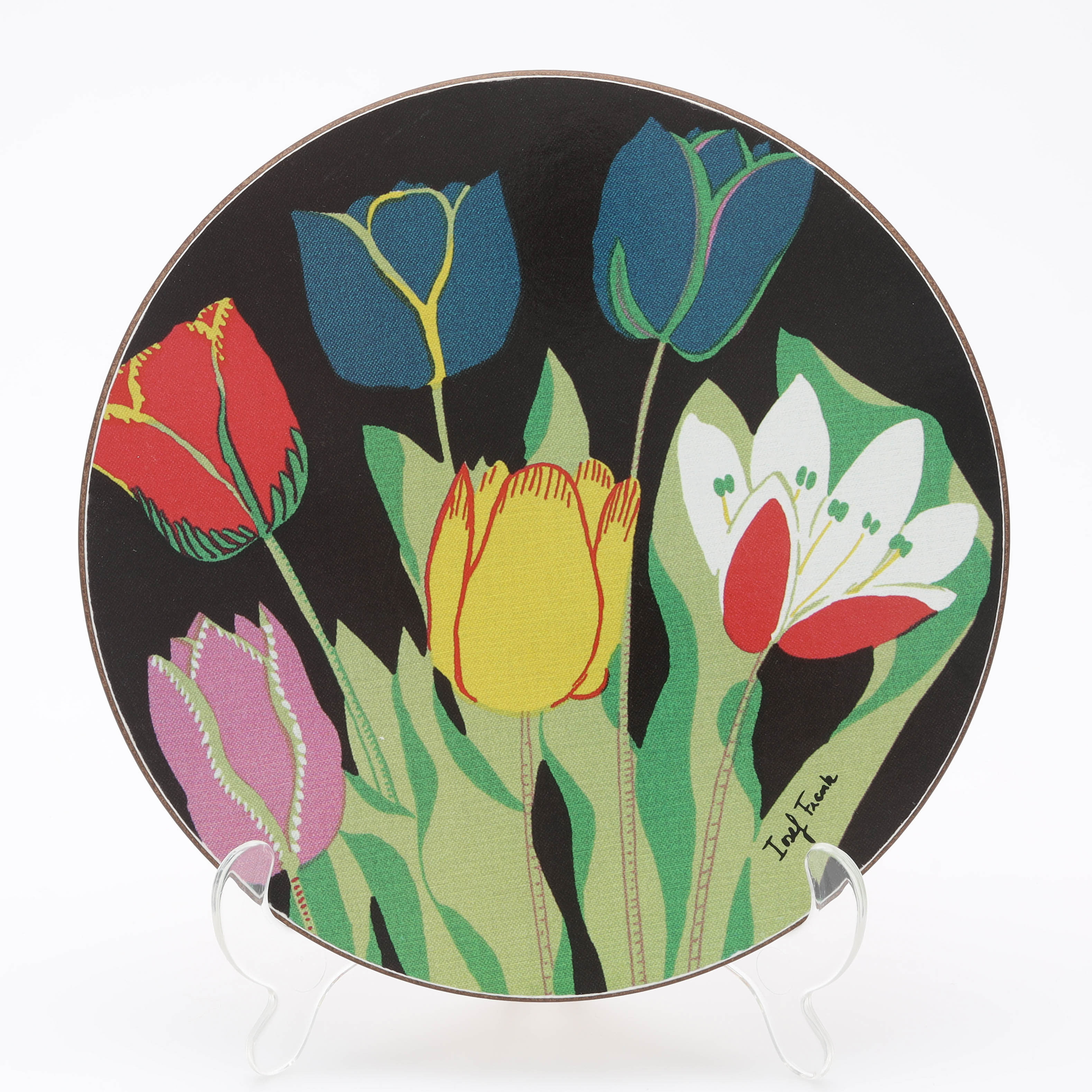 JOSEF FRANK. Grytunderlägg, "Tulpan", Firma Svenskt tenn.