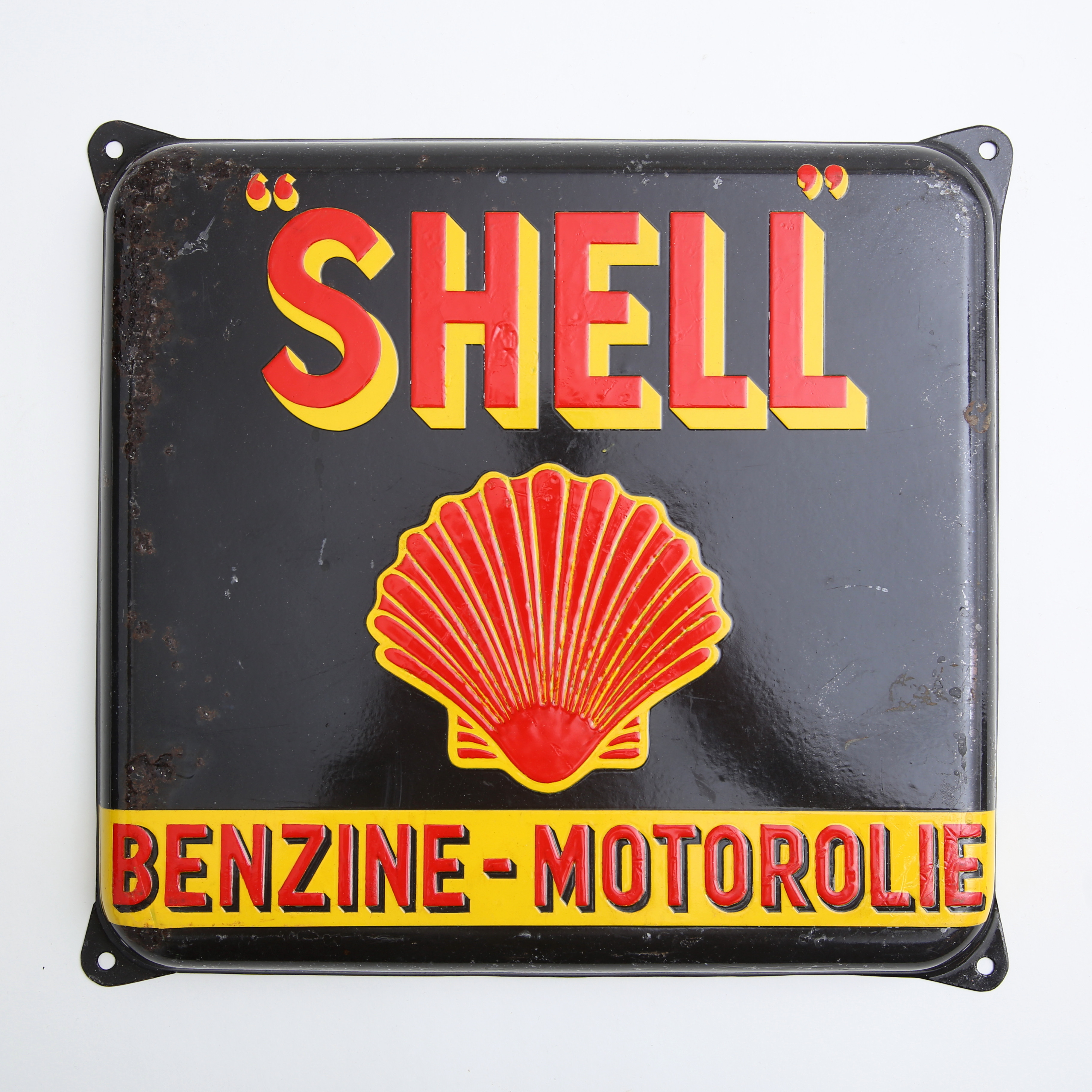 EMALJSKYLT, Shell, Benzine-Motorolie.