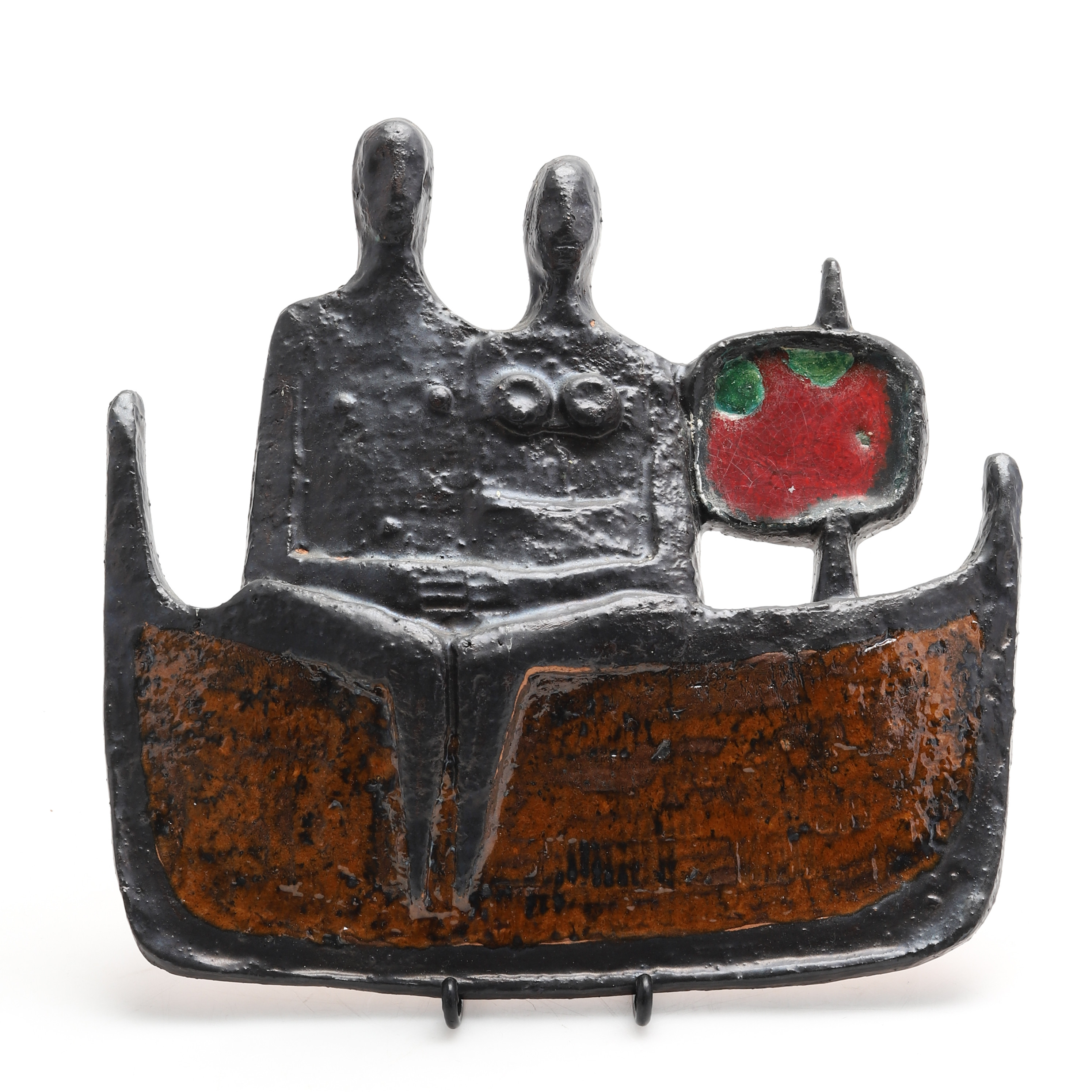 VACLAV KOSNAR (TJECKIEN). VÄGGSKULPTUR, glaserad keramik, signerad och numrerad 137/200.