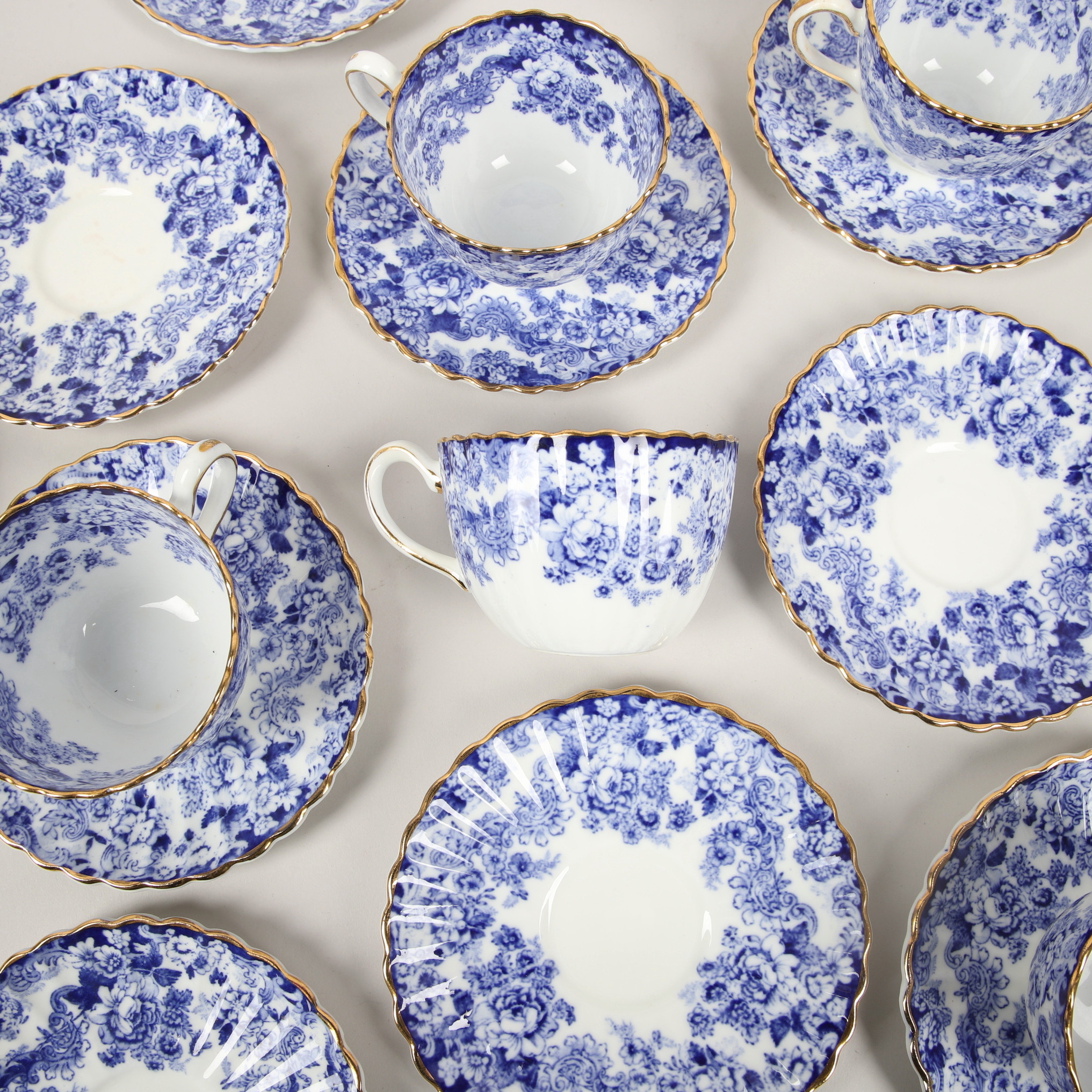 SAMUEL RADFORD. Kaffeservis, 26 delar, porslin, England.