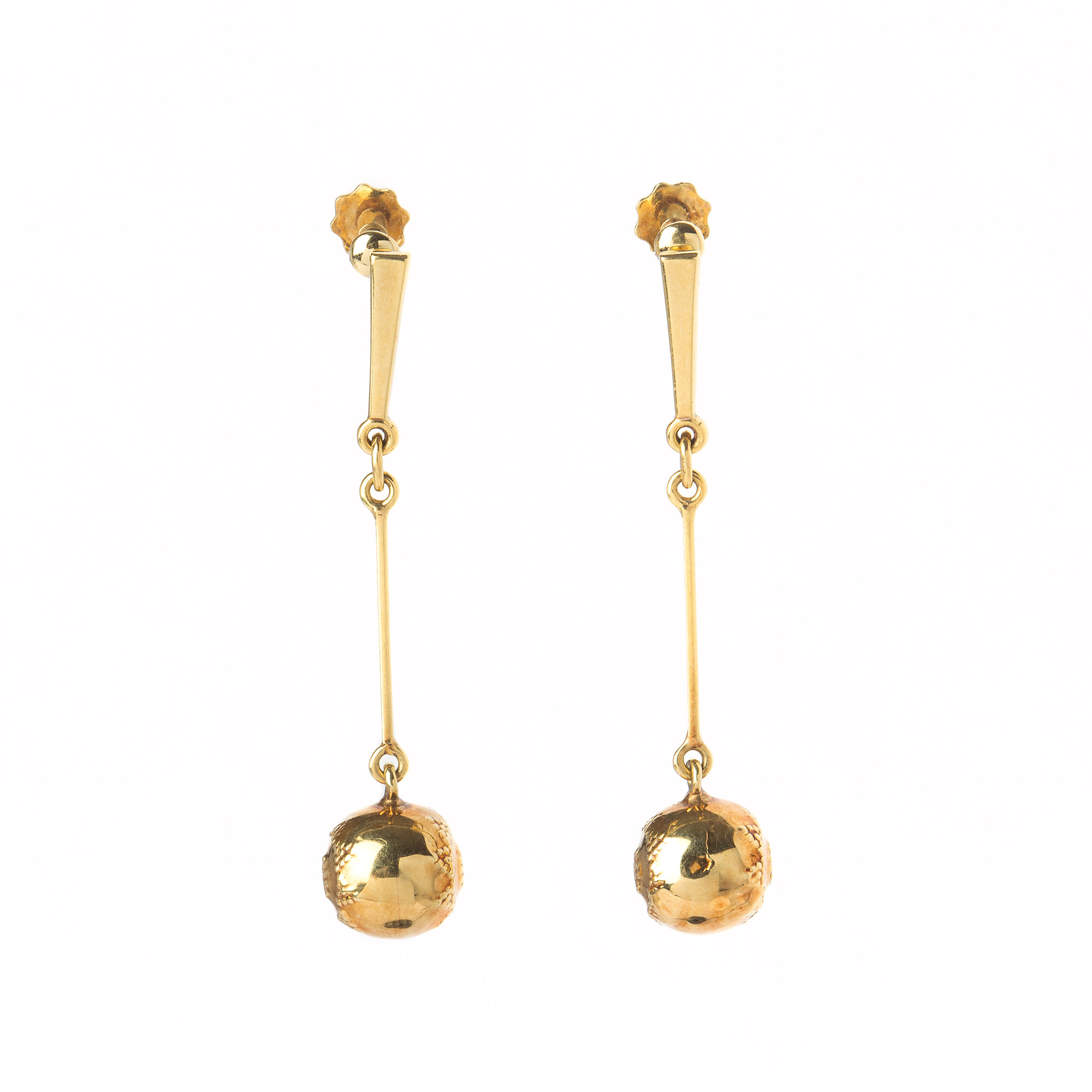 ÖRHÄNGEN, 14K guld.