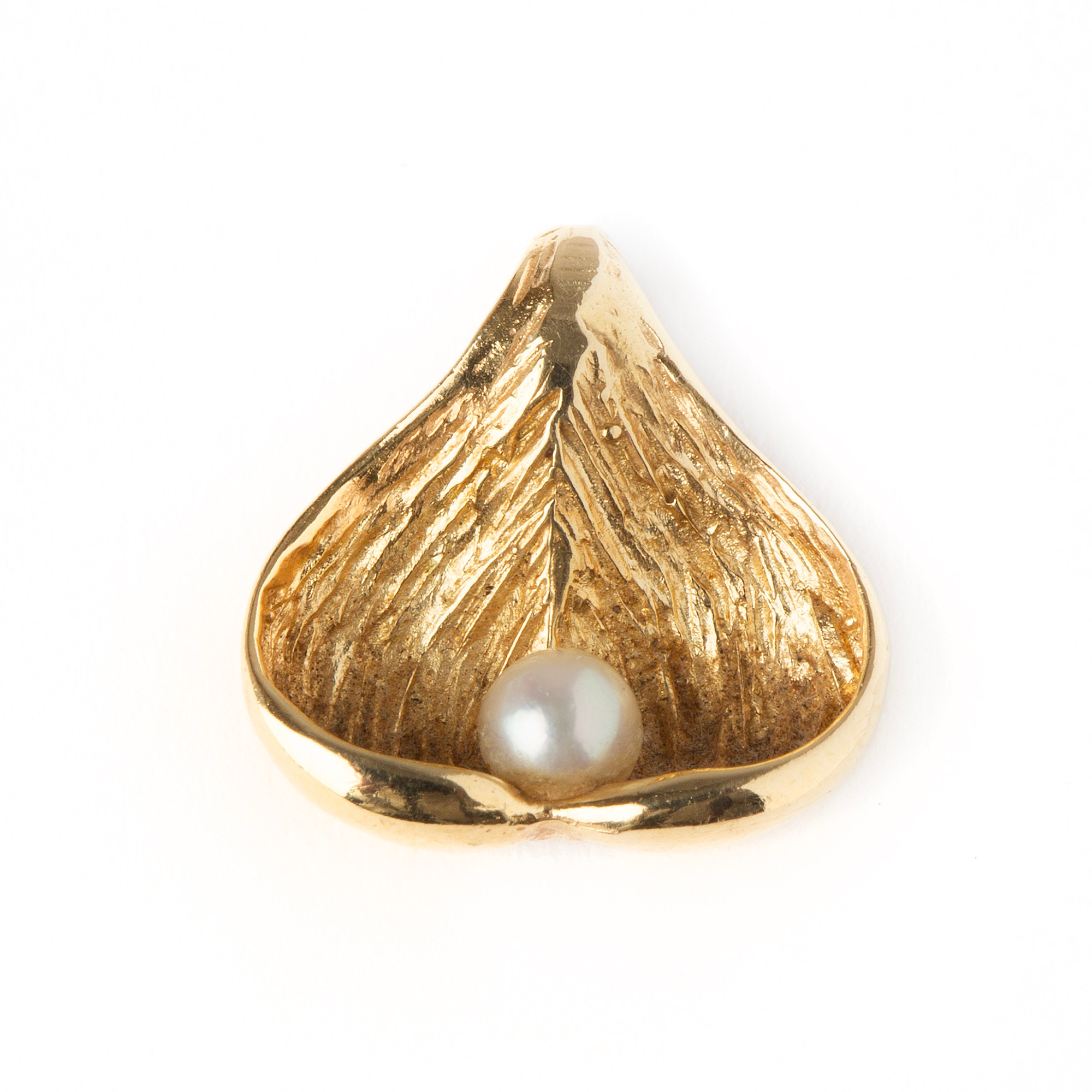 HÄNGE, 14K guld med odlad pärla.
