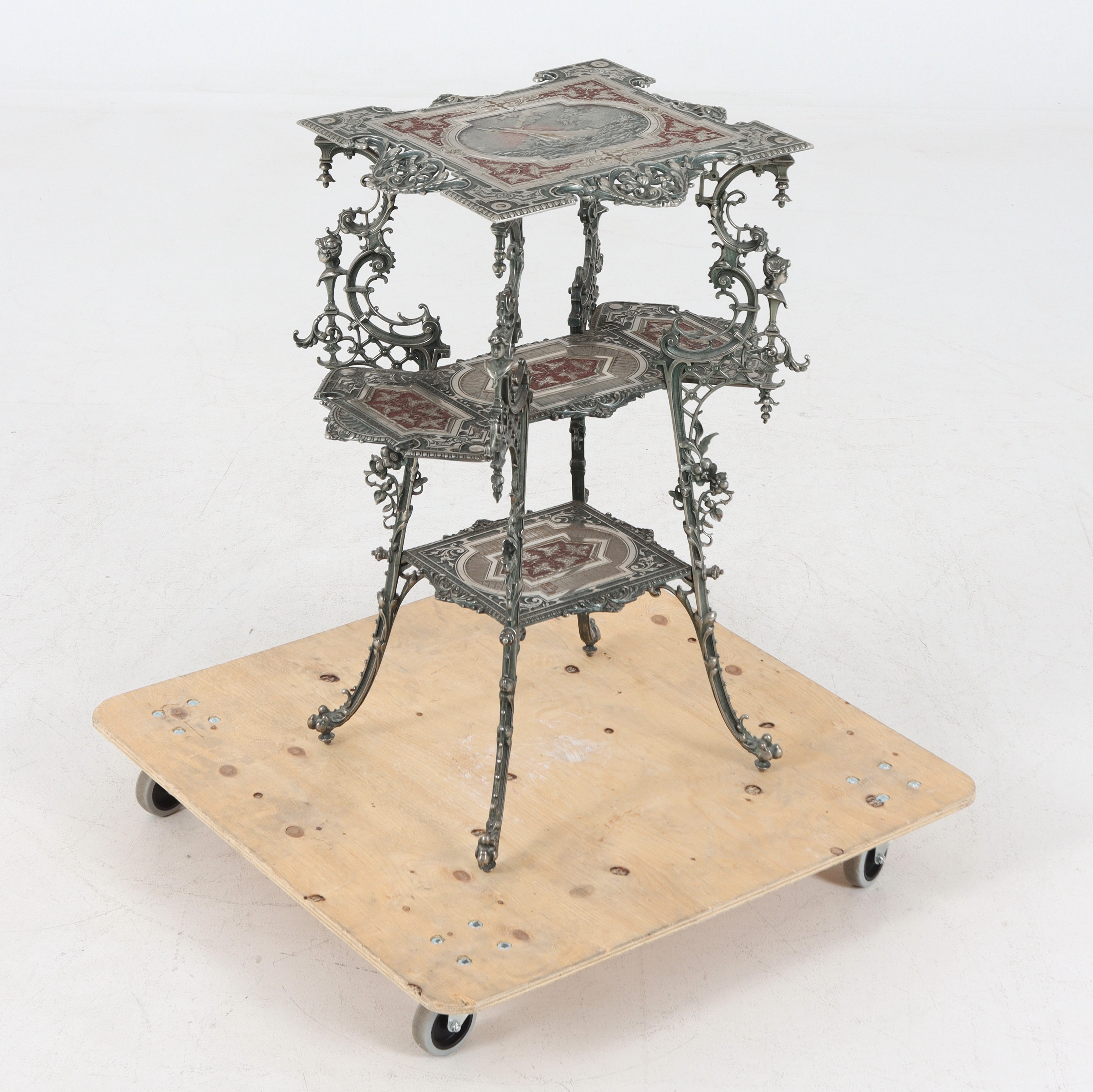 SIDOBORD, metall, 18/1900-tal.