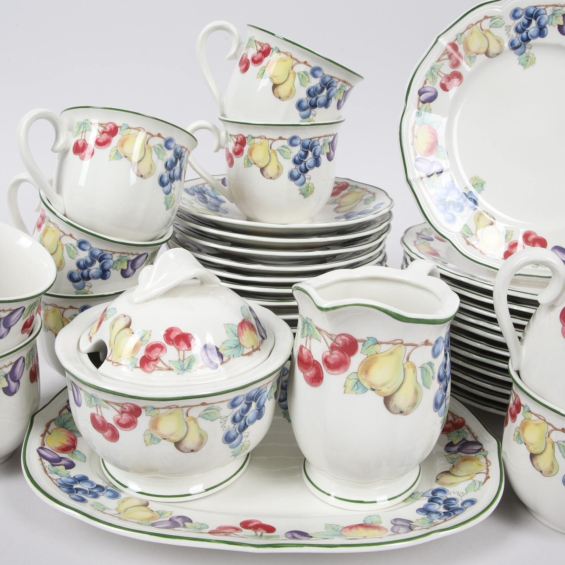 KAFFESERVIS, 39 delar, porslin, "Melina", Villeroy & Boch, Tyskland.