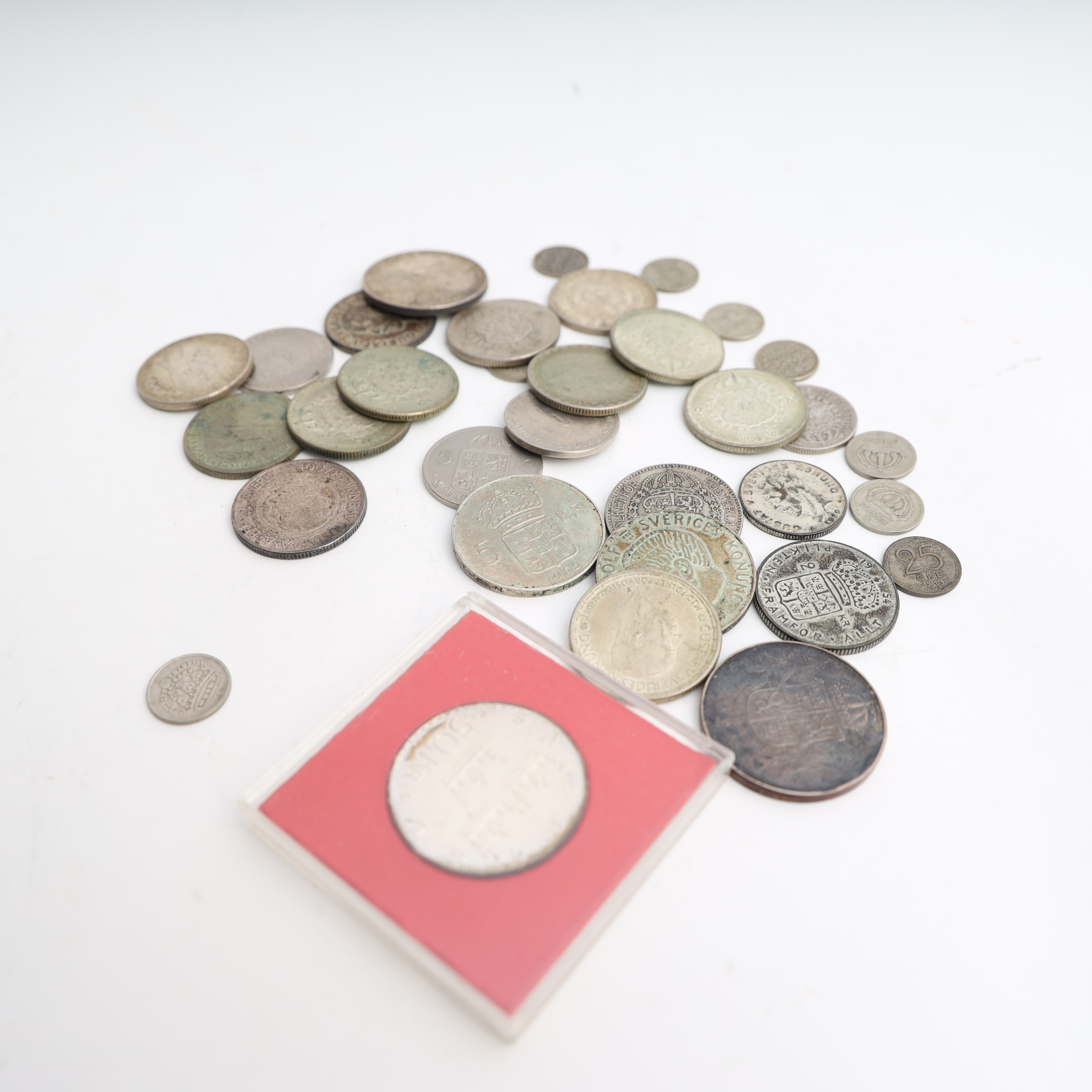 SILVERMYNT, värdemynt 385gram.