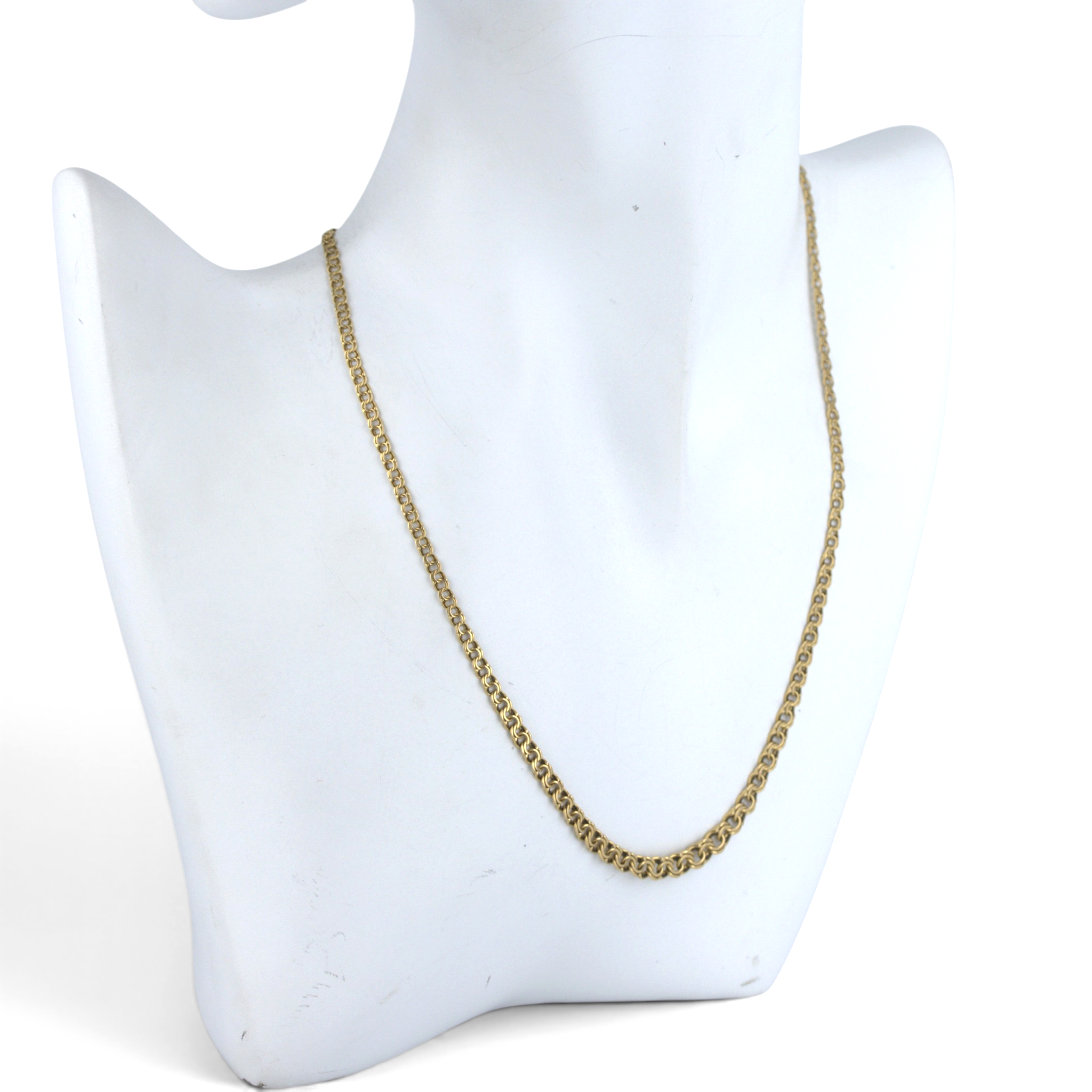 HALSBAND, guld 18k, graderad Bismarcklänk, Segir Aktiebolag, Köping, 1961.