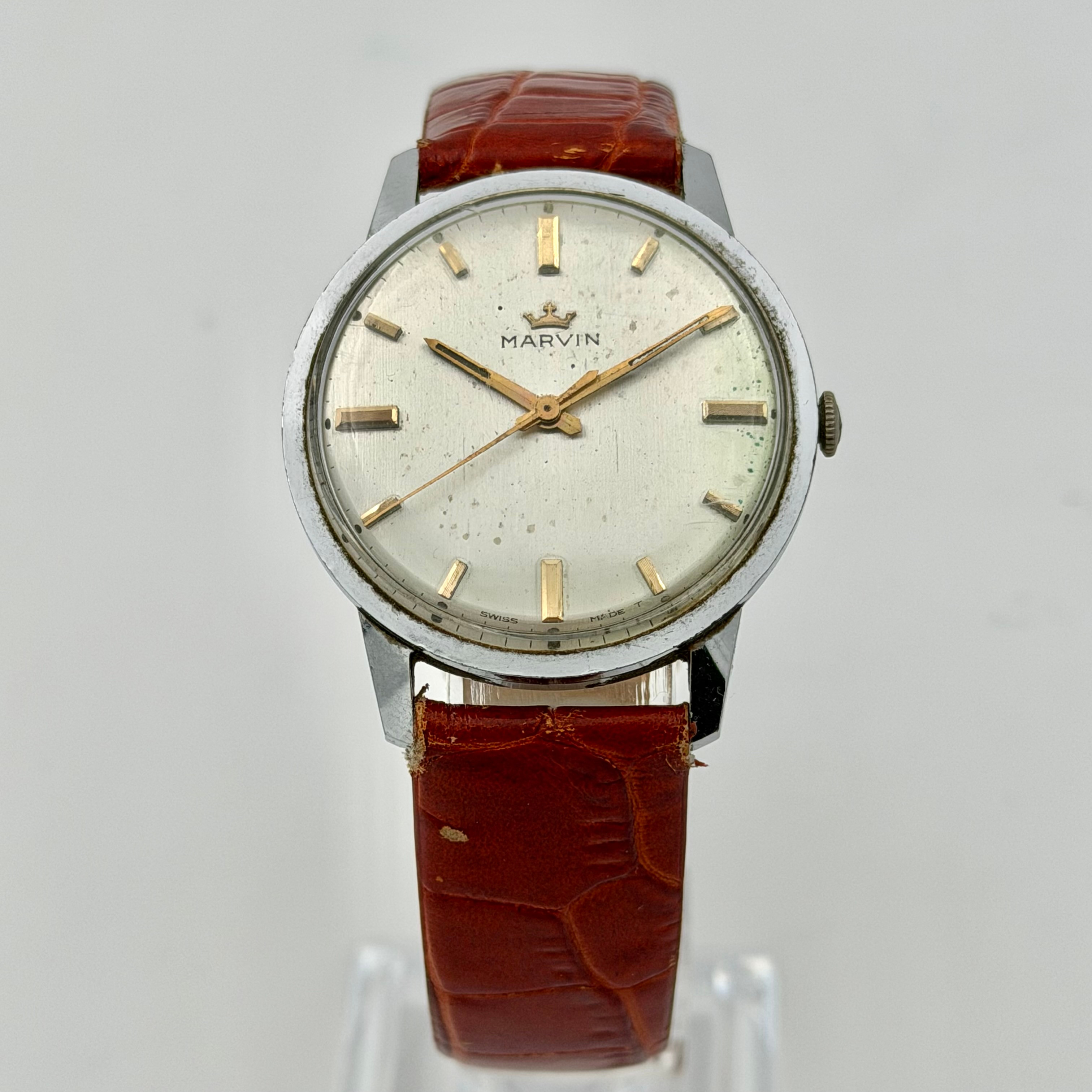 MARVIN, armbandsur, 1960/70-tal, manuell, stål.