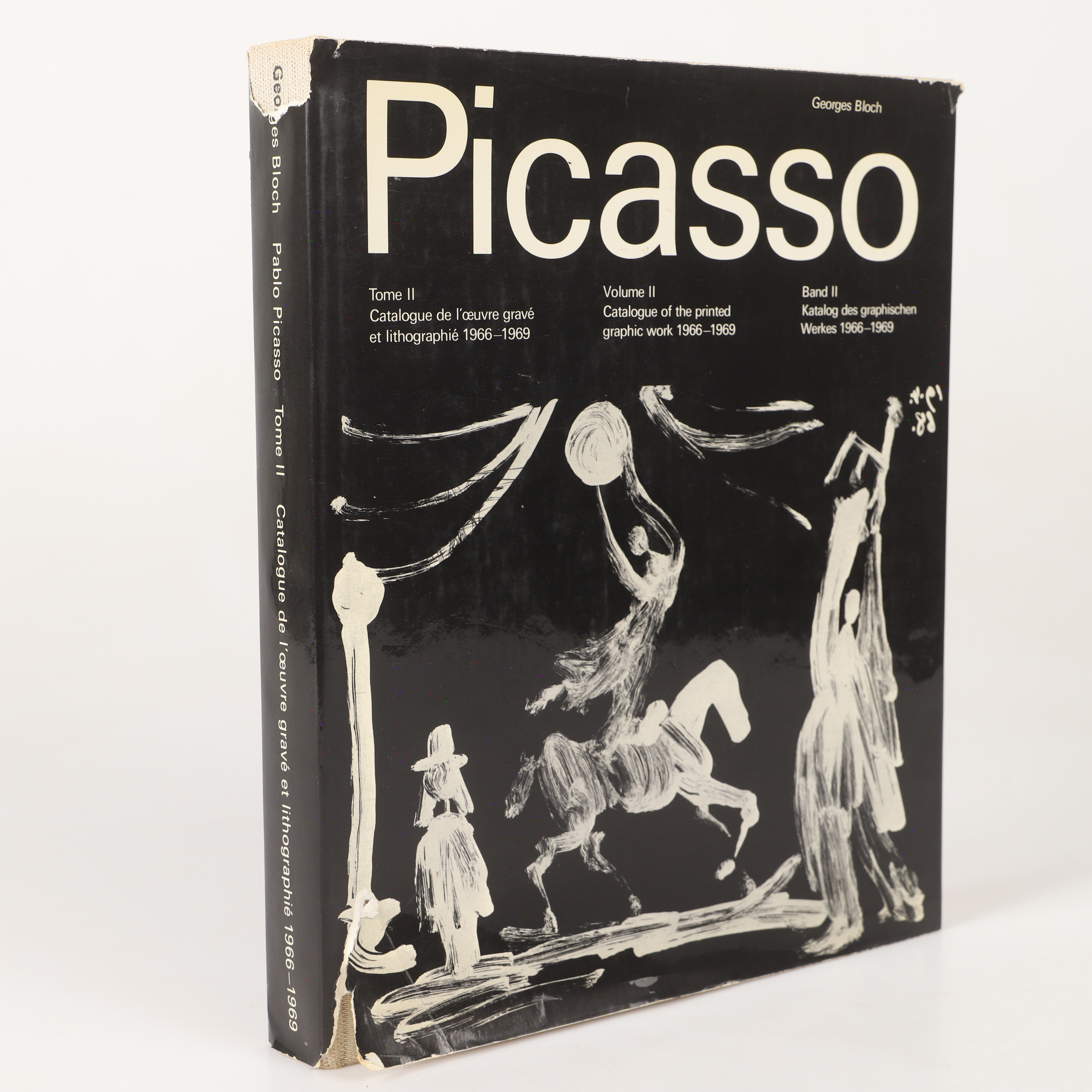 BOK, Picassos grafiska verk del II, Georges Bloch, 1971.