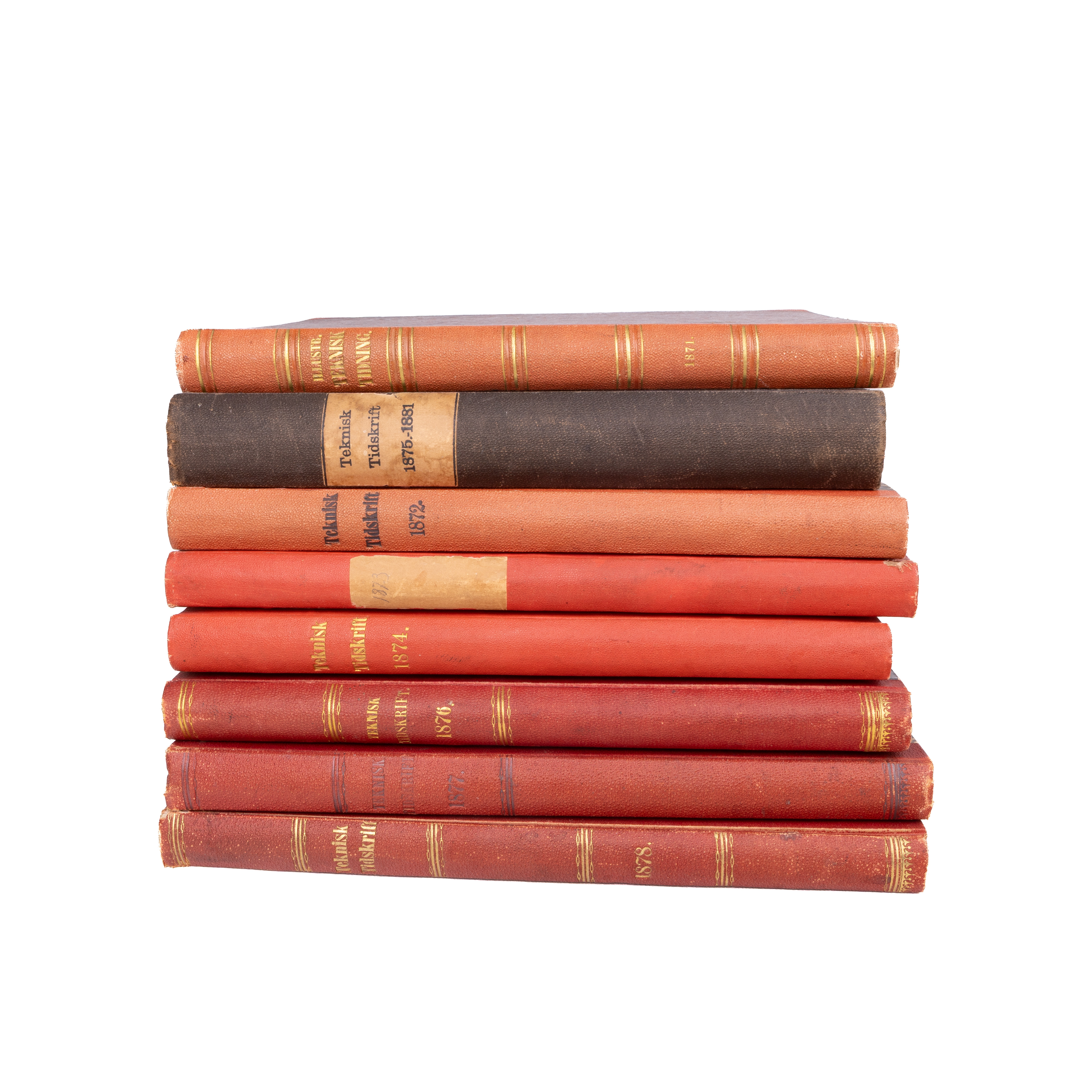 ILLUSTRERAD TEKNISK TIDNING, 1871-1881, Norman, 1800-tal.