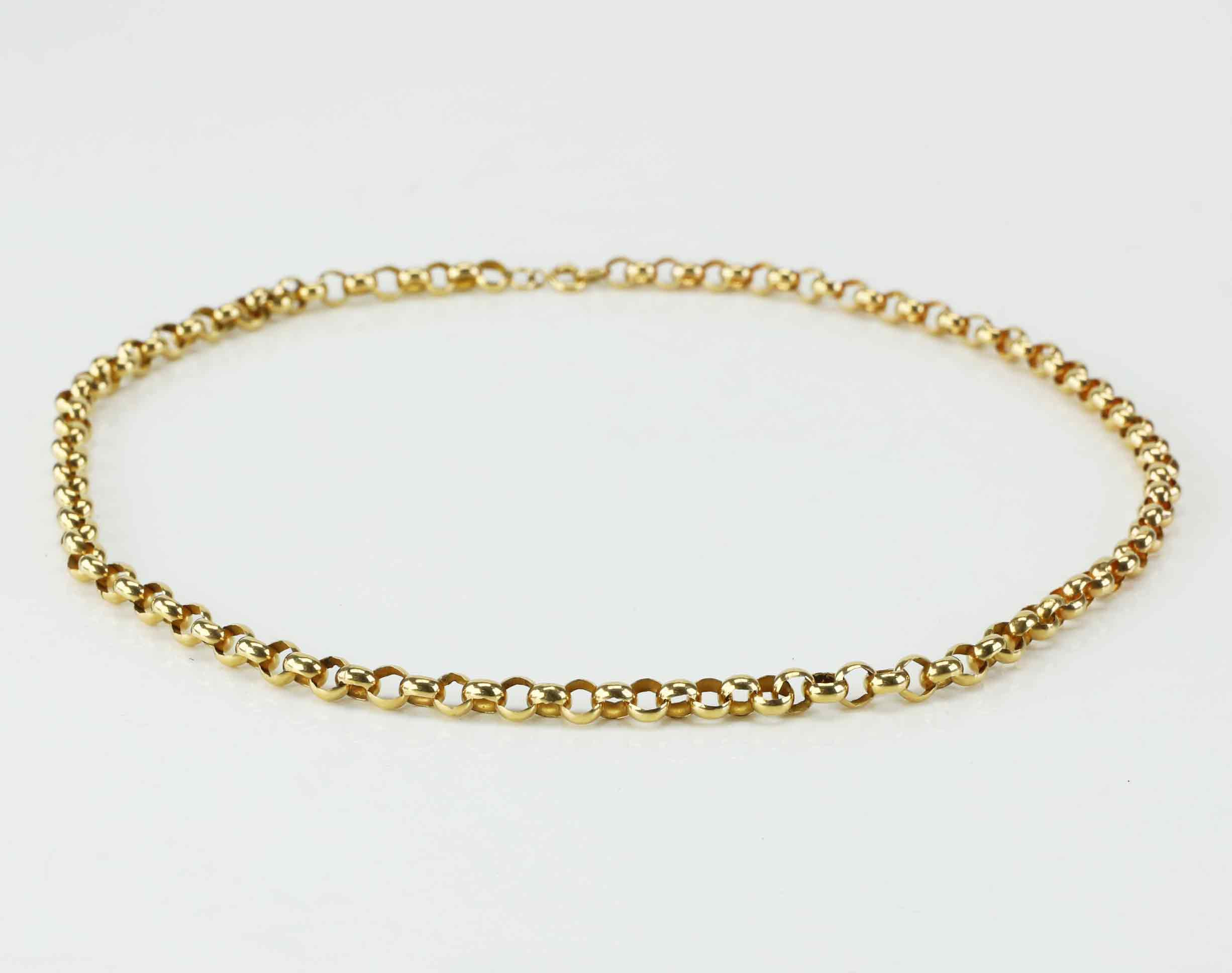 KEDJA, Guld 18K, GD&CO, Malmö, 1913.