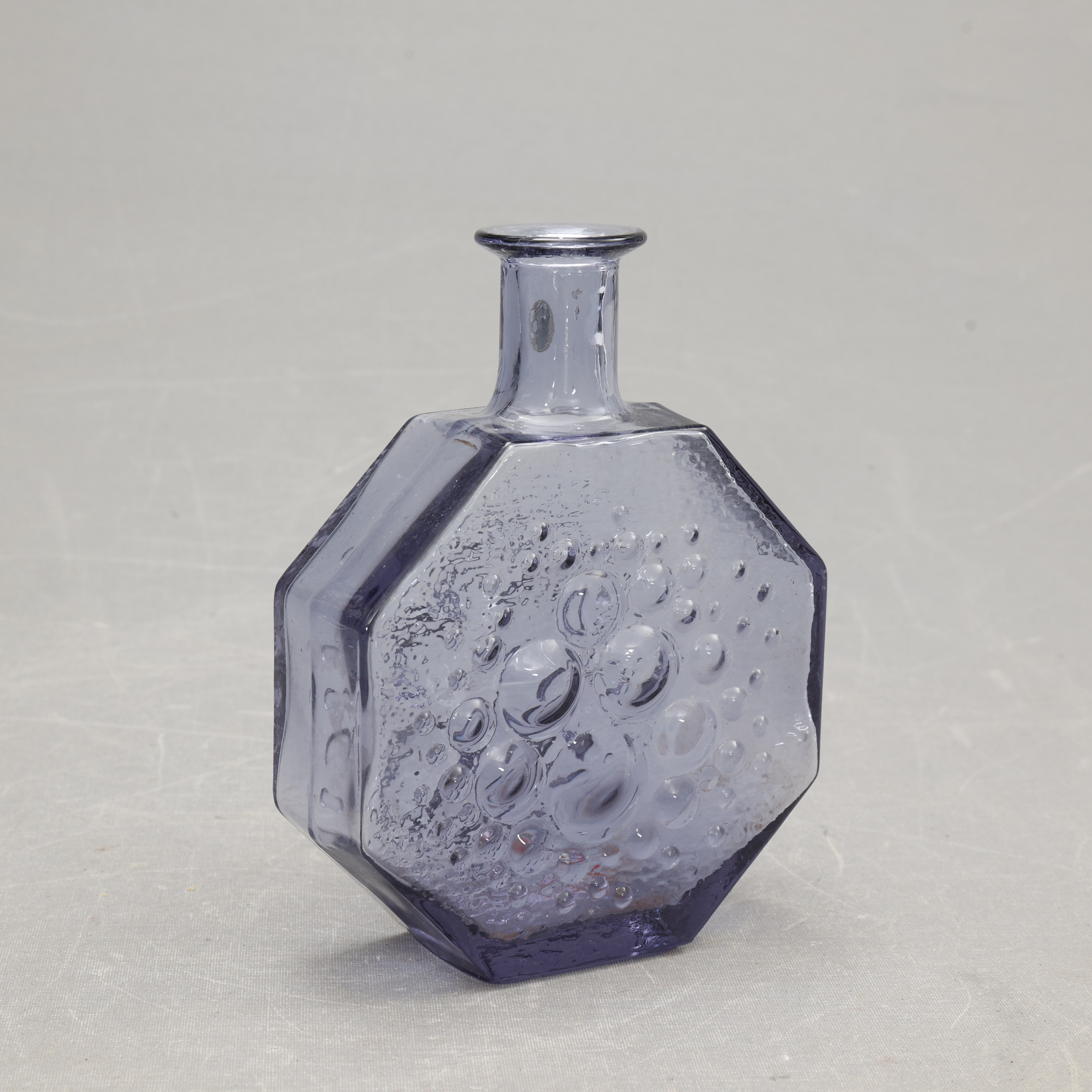 RIIHIMÄEN LASI. FLASKA, glas, " Stella Polaris ", Nanny Still, Finland.
