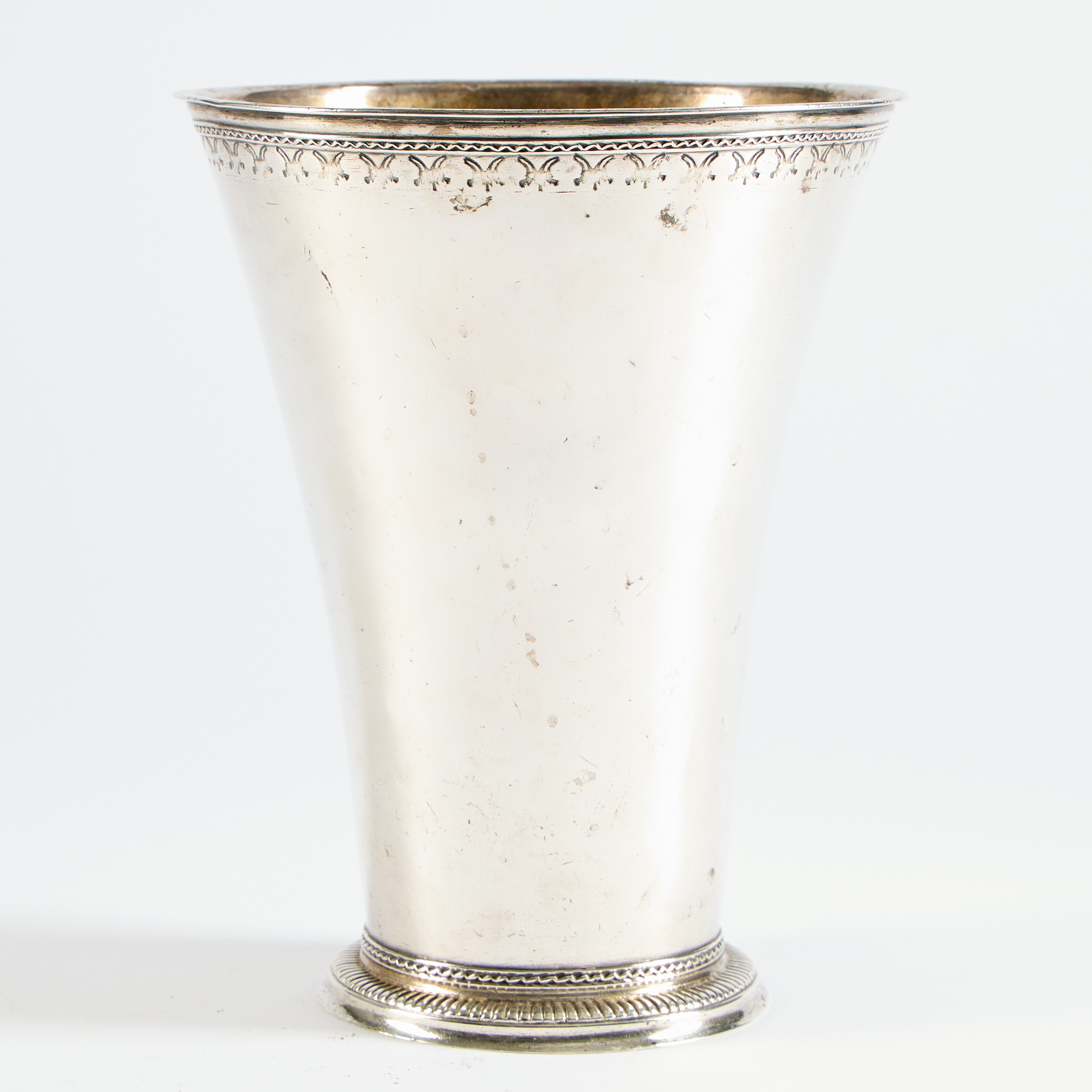 BÄGARE. Silver, Anders Schotte, Uddevalla, 1784.