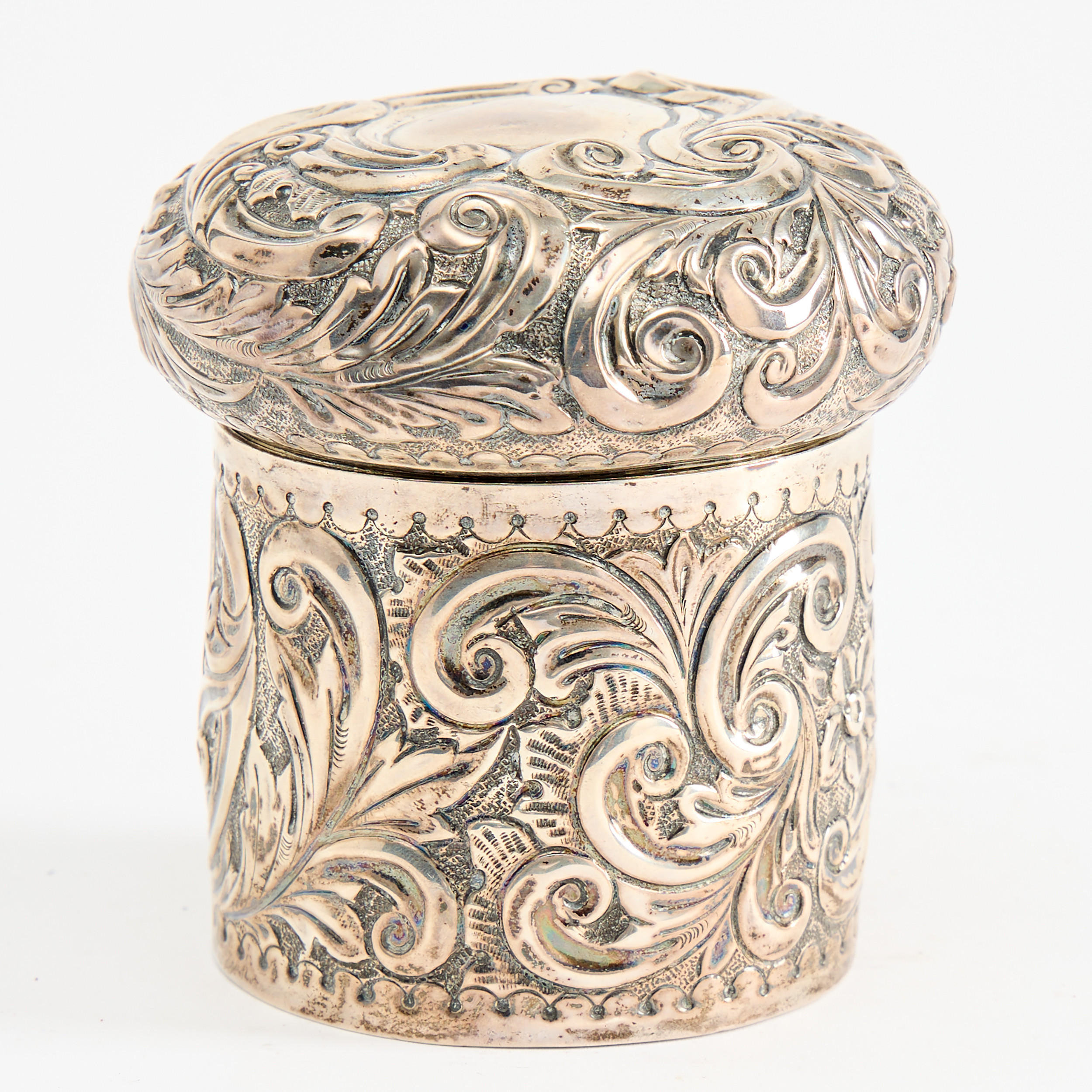 BURK MED LOCK silver Birmingham 1893.