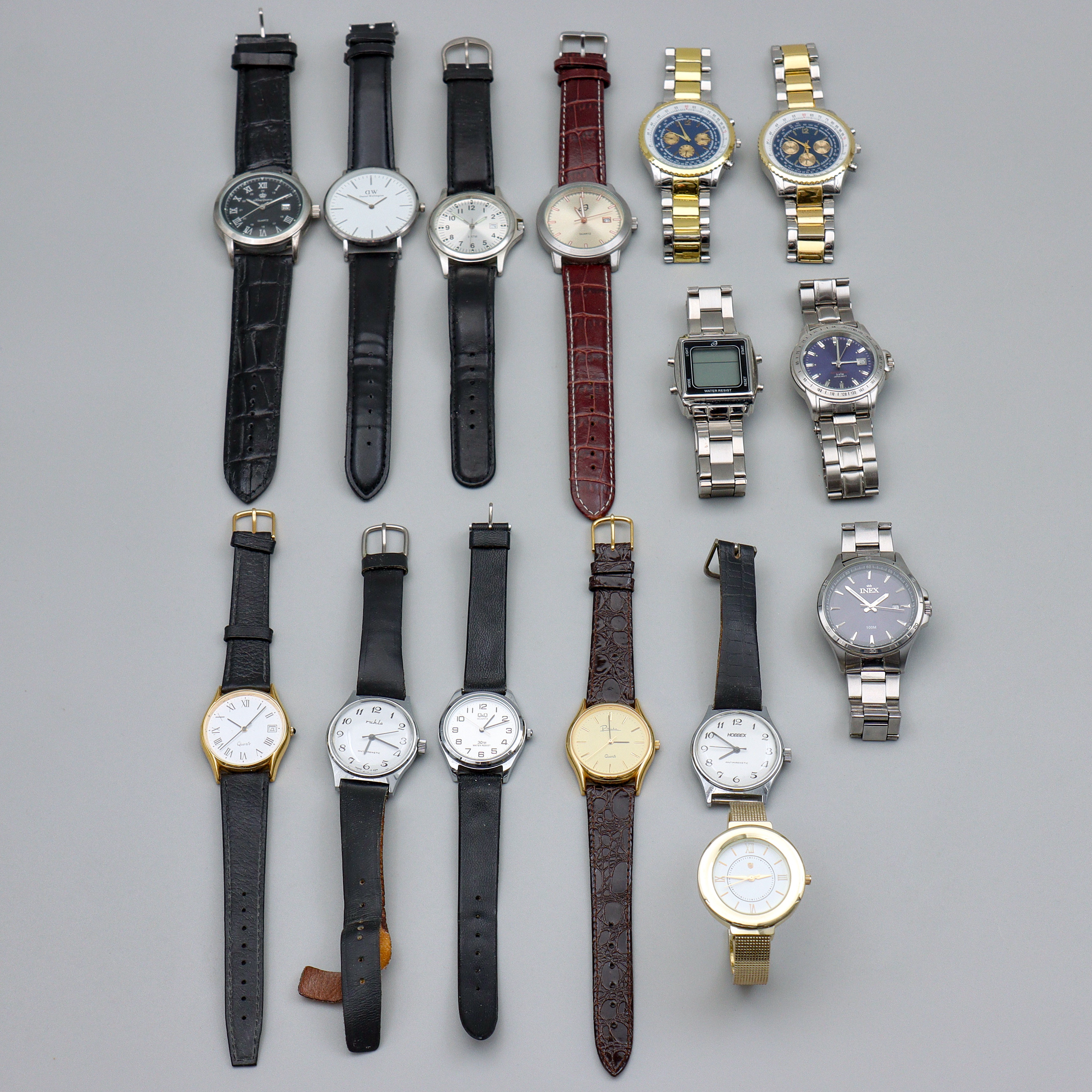 SAMLING ARMBANDSUR, 15 ST.