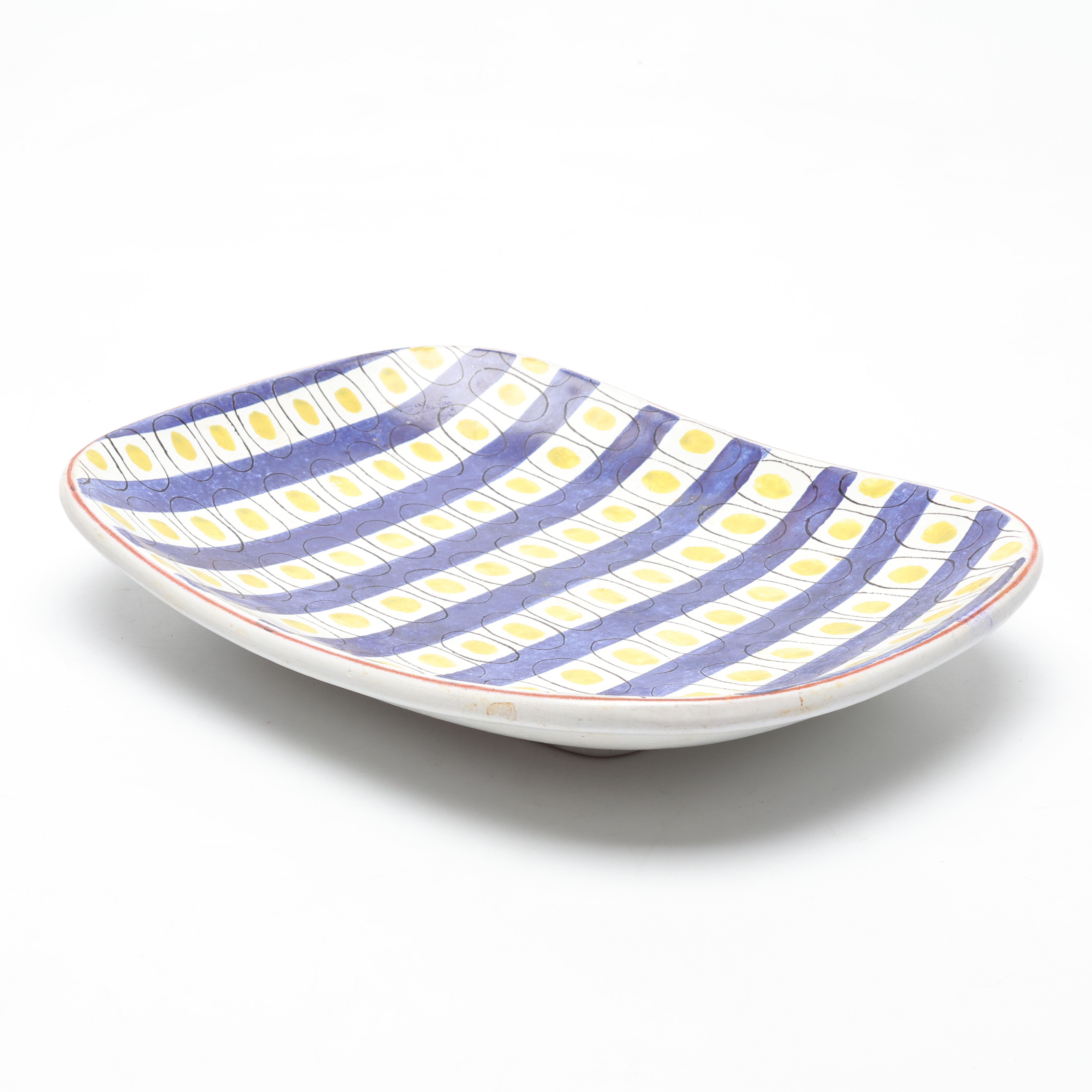 STIG LINDBERG. fat, fajans, Gustavsberg Studio, 1950/60-tal.