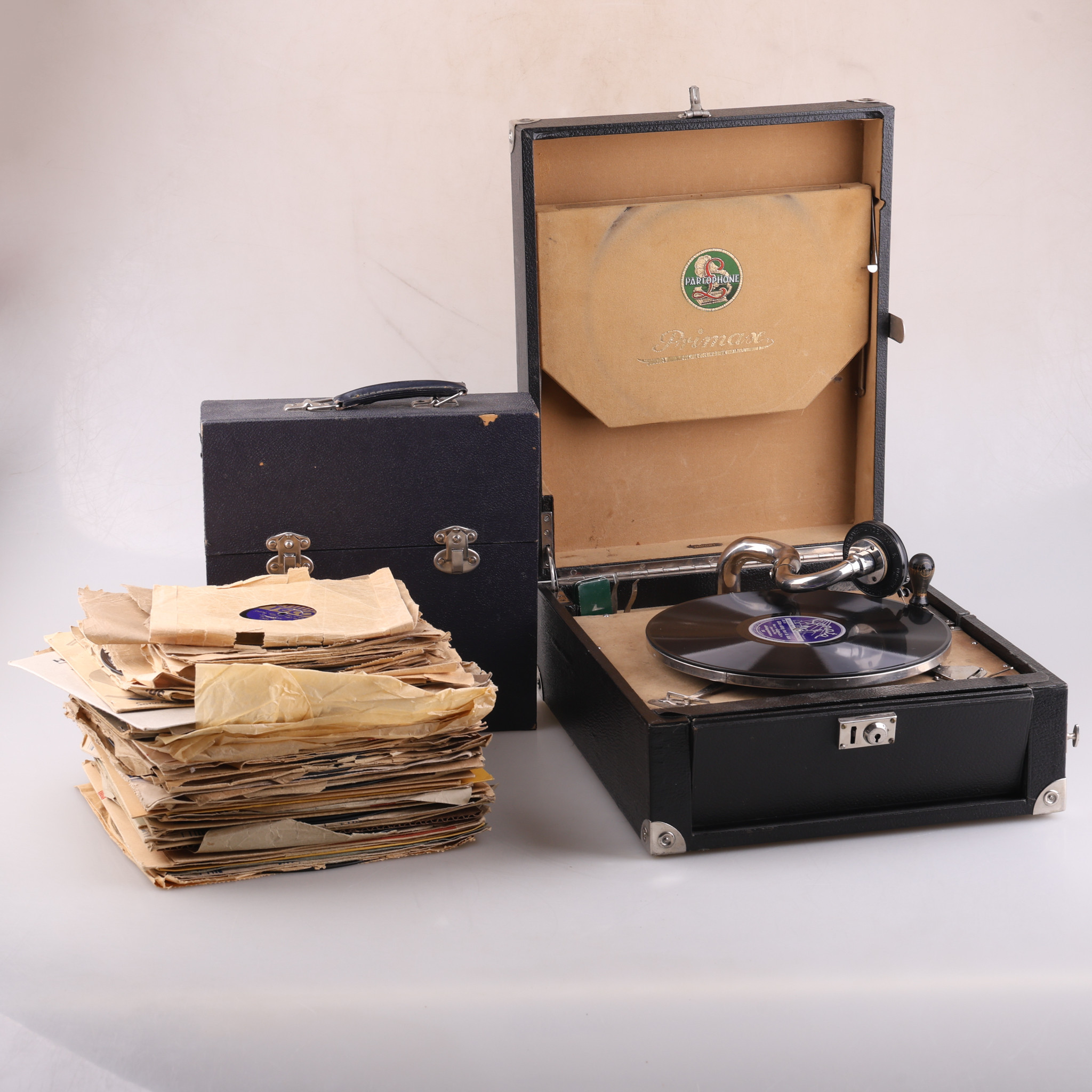 RESEGRAMMOFON, Parlophone, primax + stenkakor.