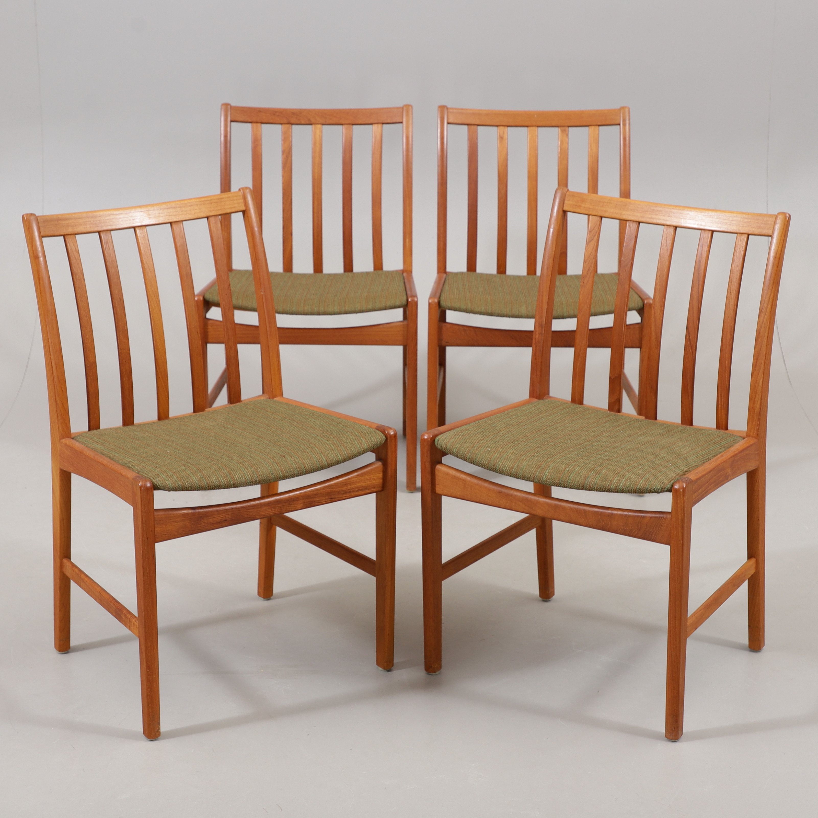STOLAR, 4 st, teak, 1950-tal.
