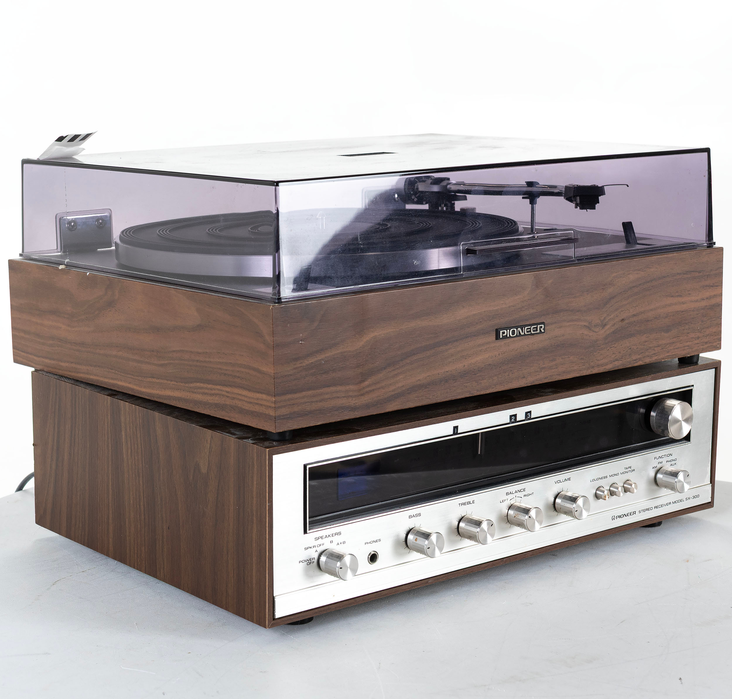 FÖRSTÄRKARE & SKIVSPELARE, Pioneer, Japan, 1970-tal.