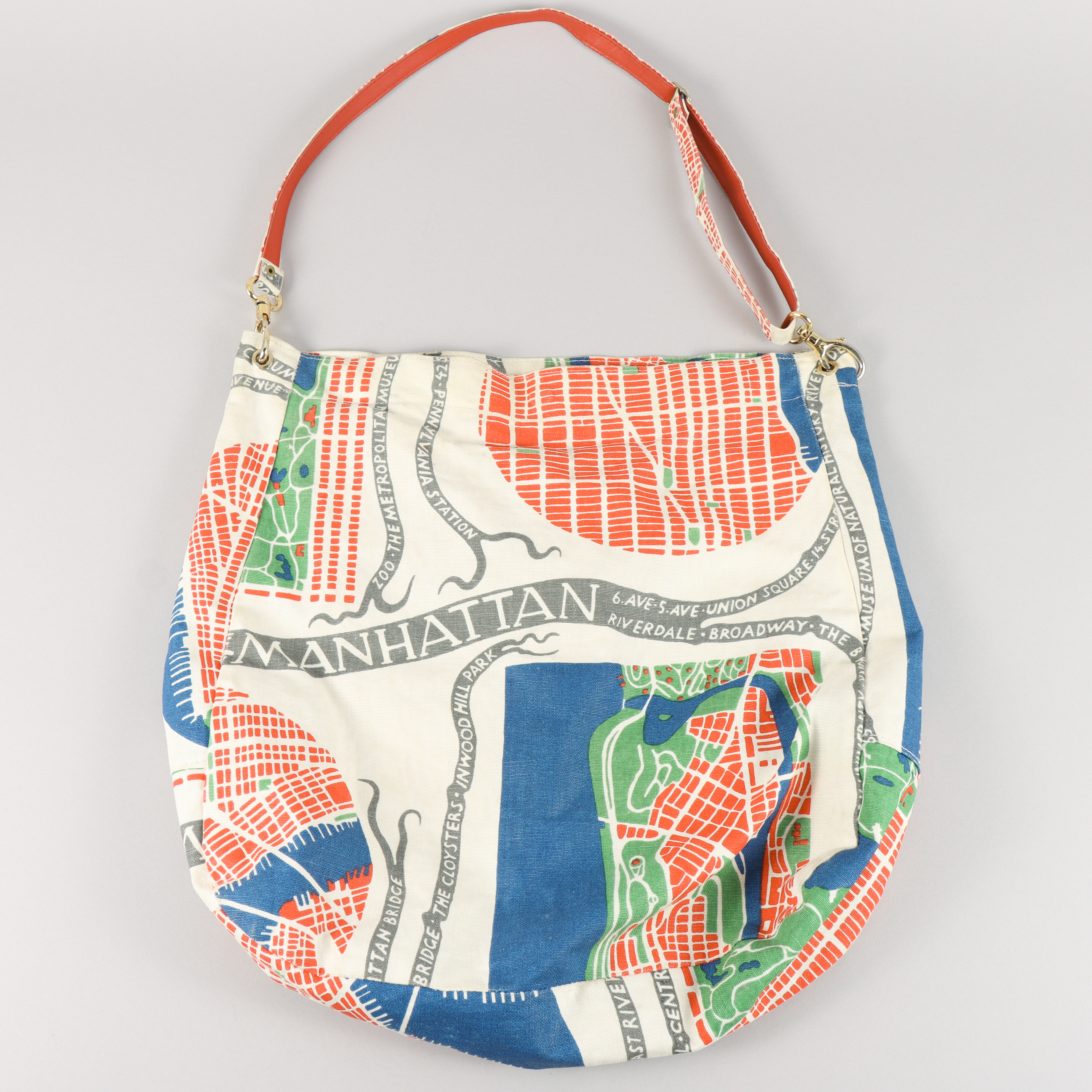 JOSEF FRANK. Bag / Väska, "Manhattan", sent 1900-tal.