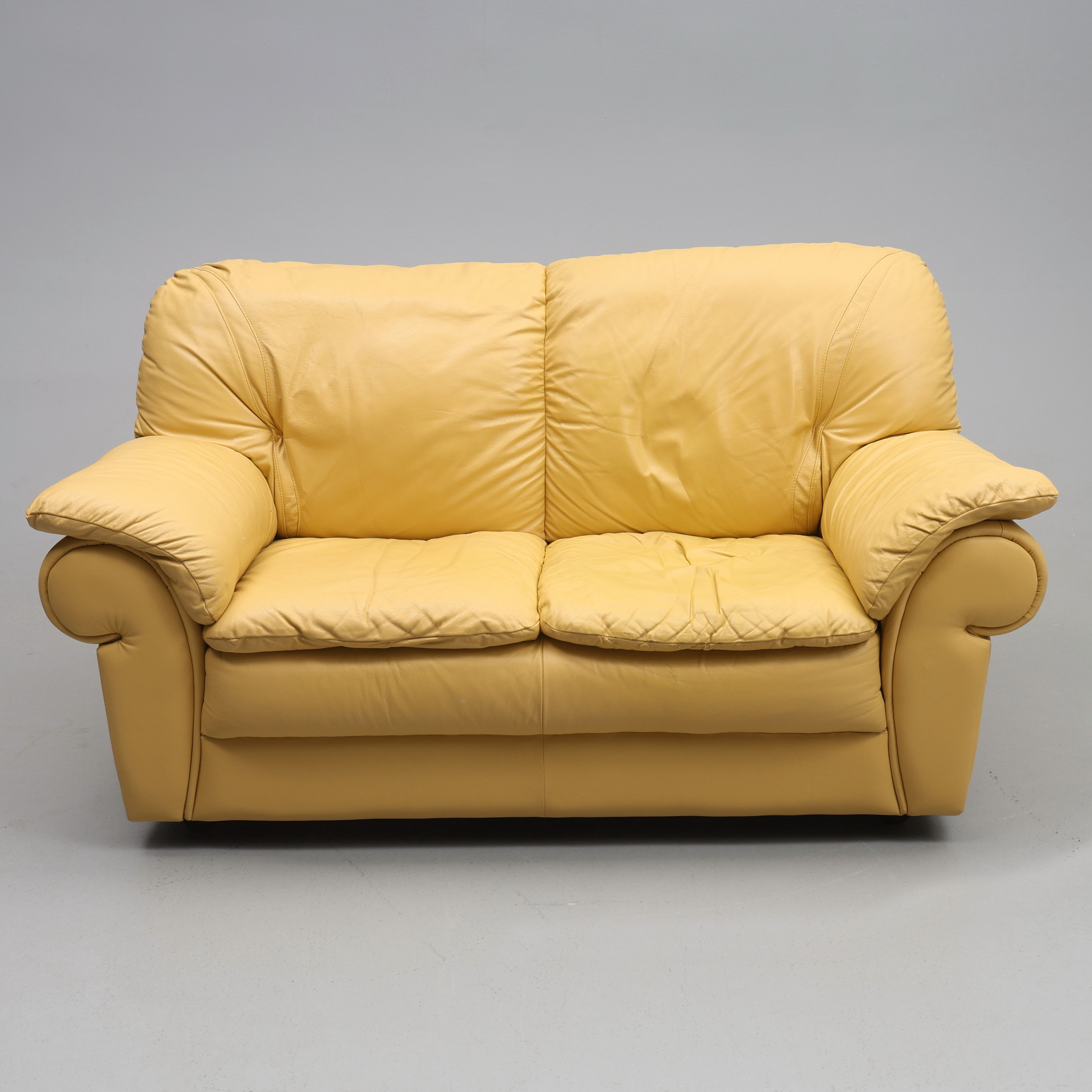 SOFFA. 2-sits, skinn, Alpa s.r.l, Italien.