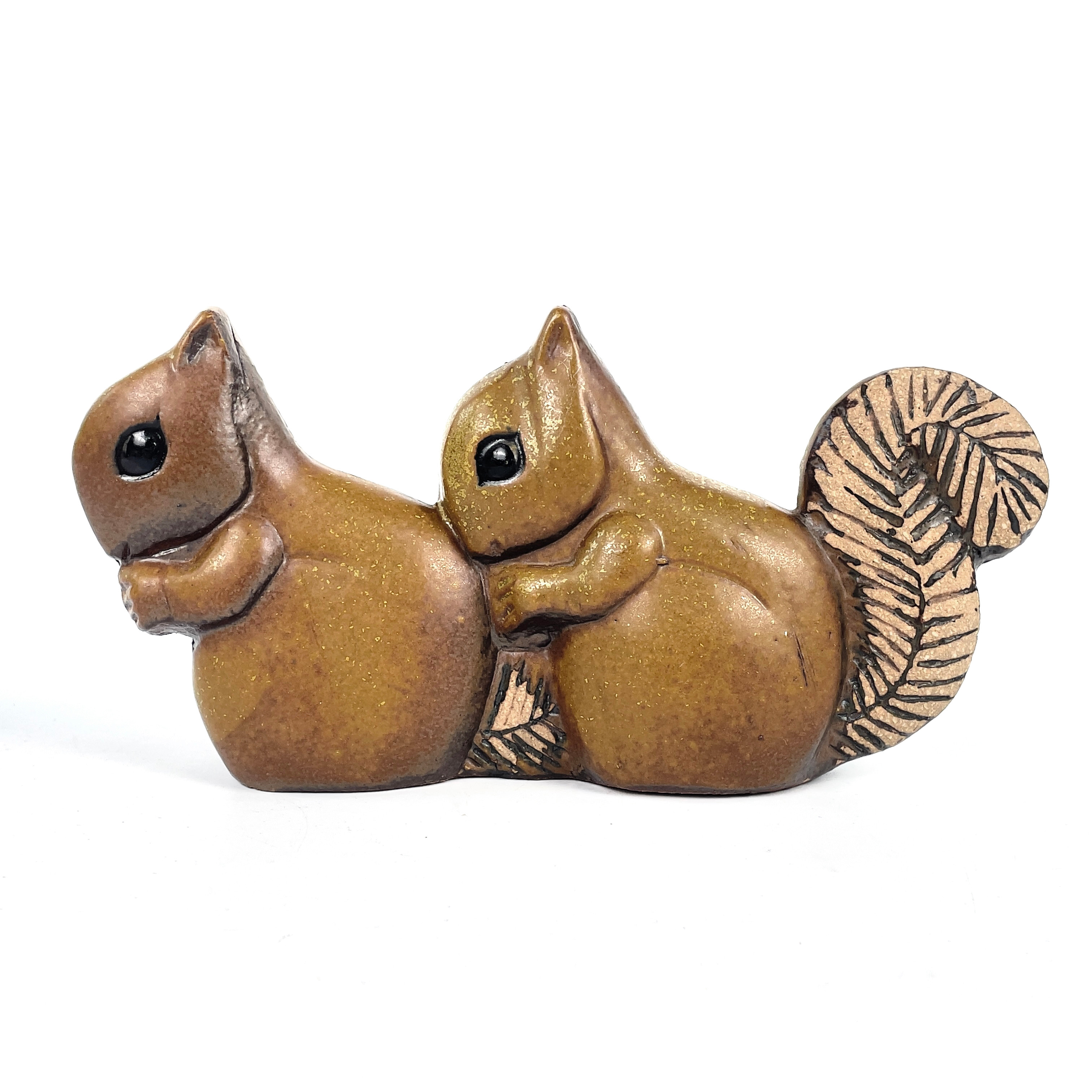 LISA LARSON. Figurin, "Ekorre", ur serien "Noaks Ark", stengods, Gustavsberg.