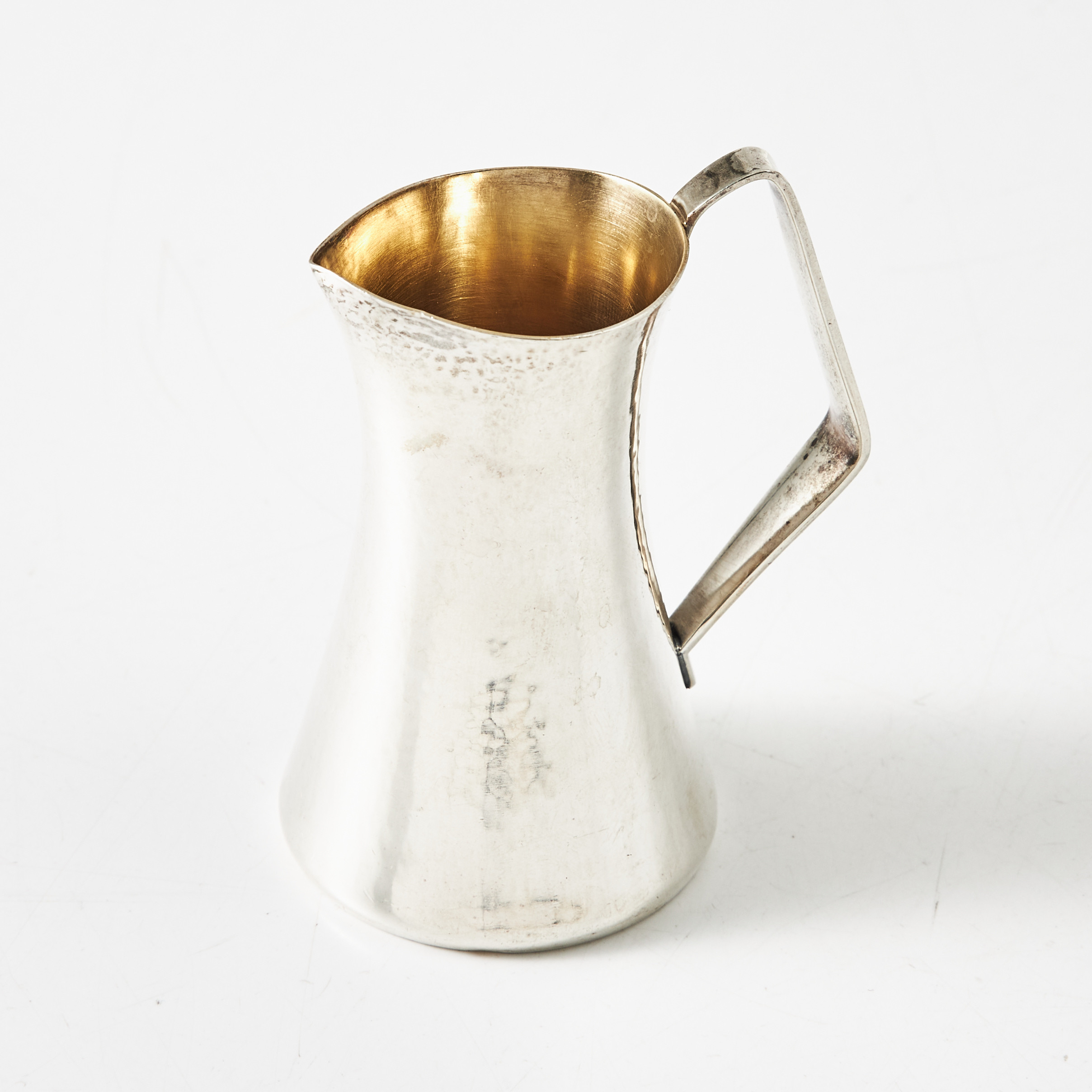 W.A. BOLIN. Gräddkanna, sterlingsilver, 1960.