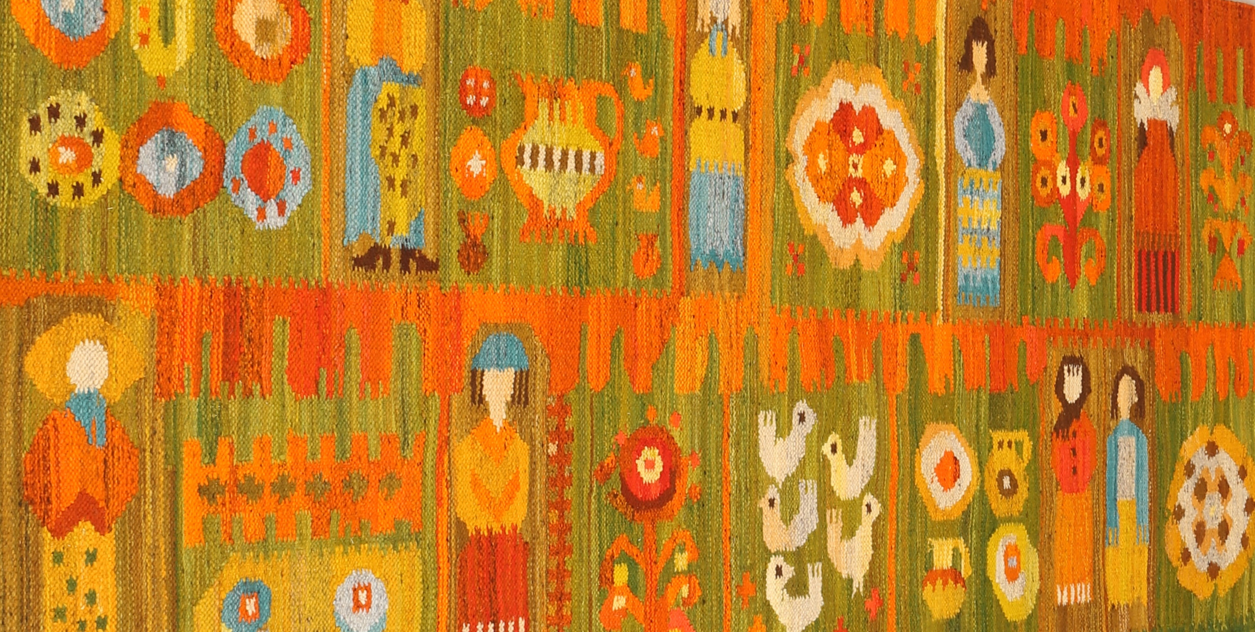 GOBELÄNG, Kilim, Zmidzinska, "Cepeliada", Polen.