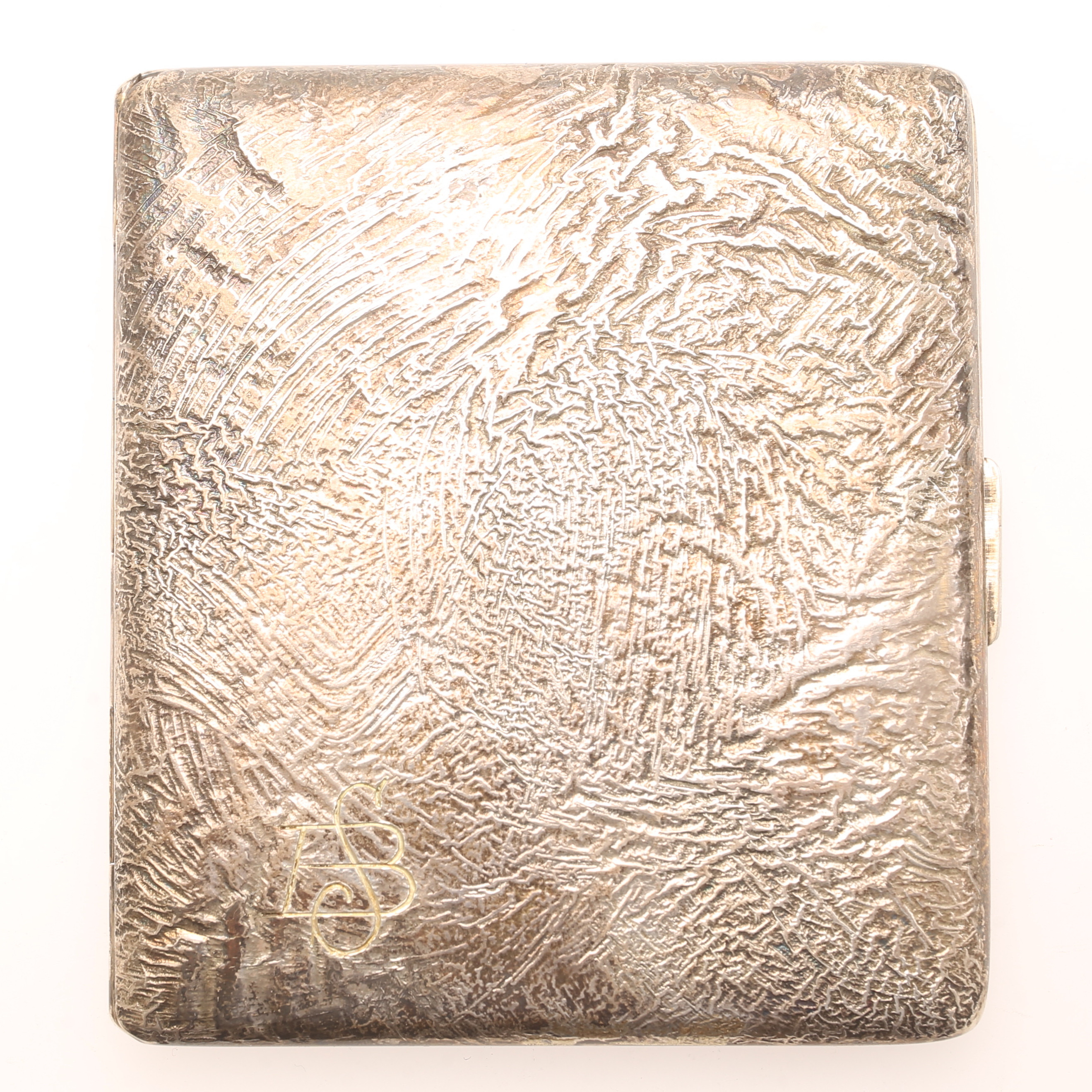 CIGARETTETUI, silver.