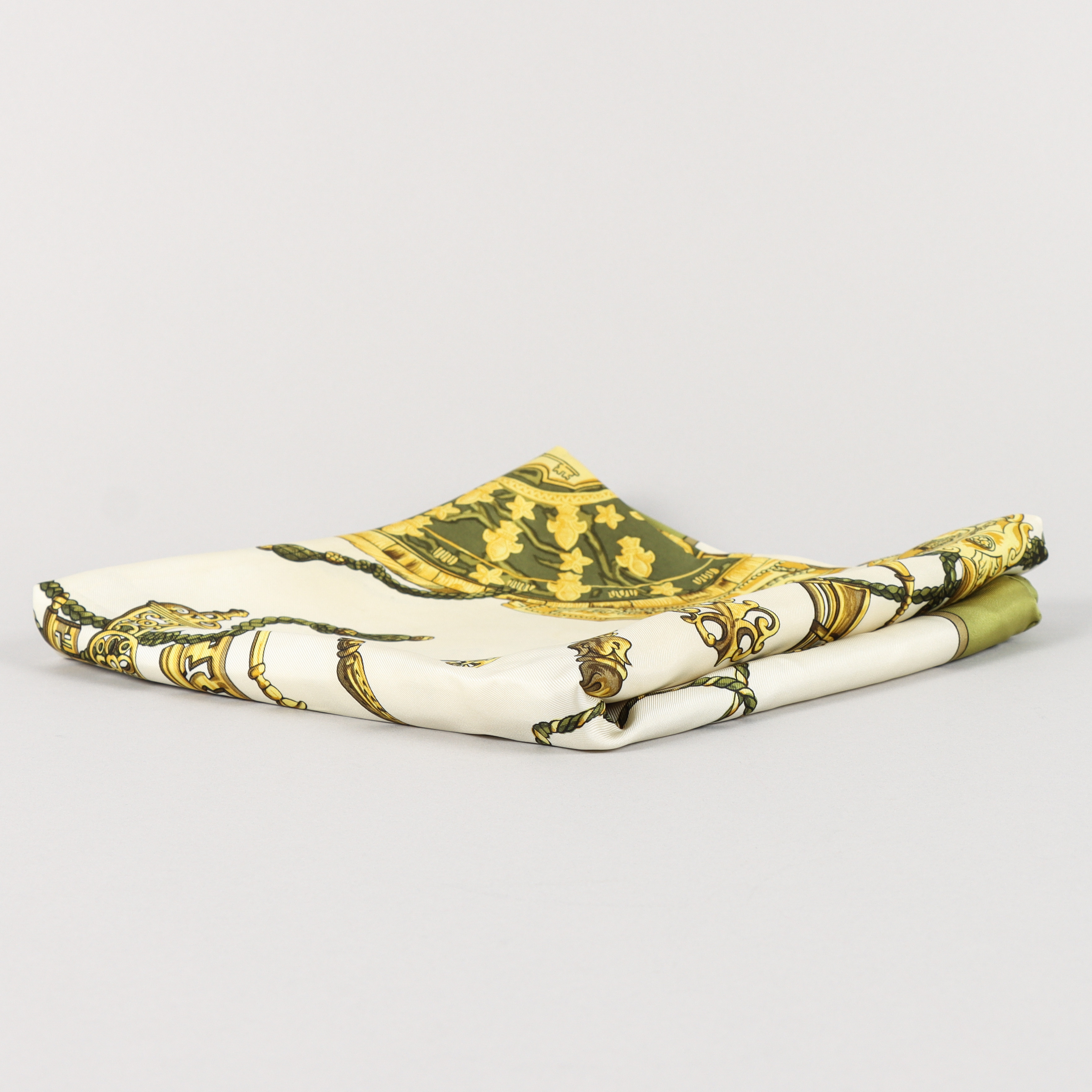 HERMÈS, "Les Cles", scarf.