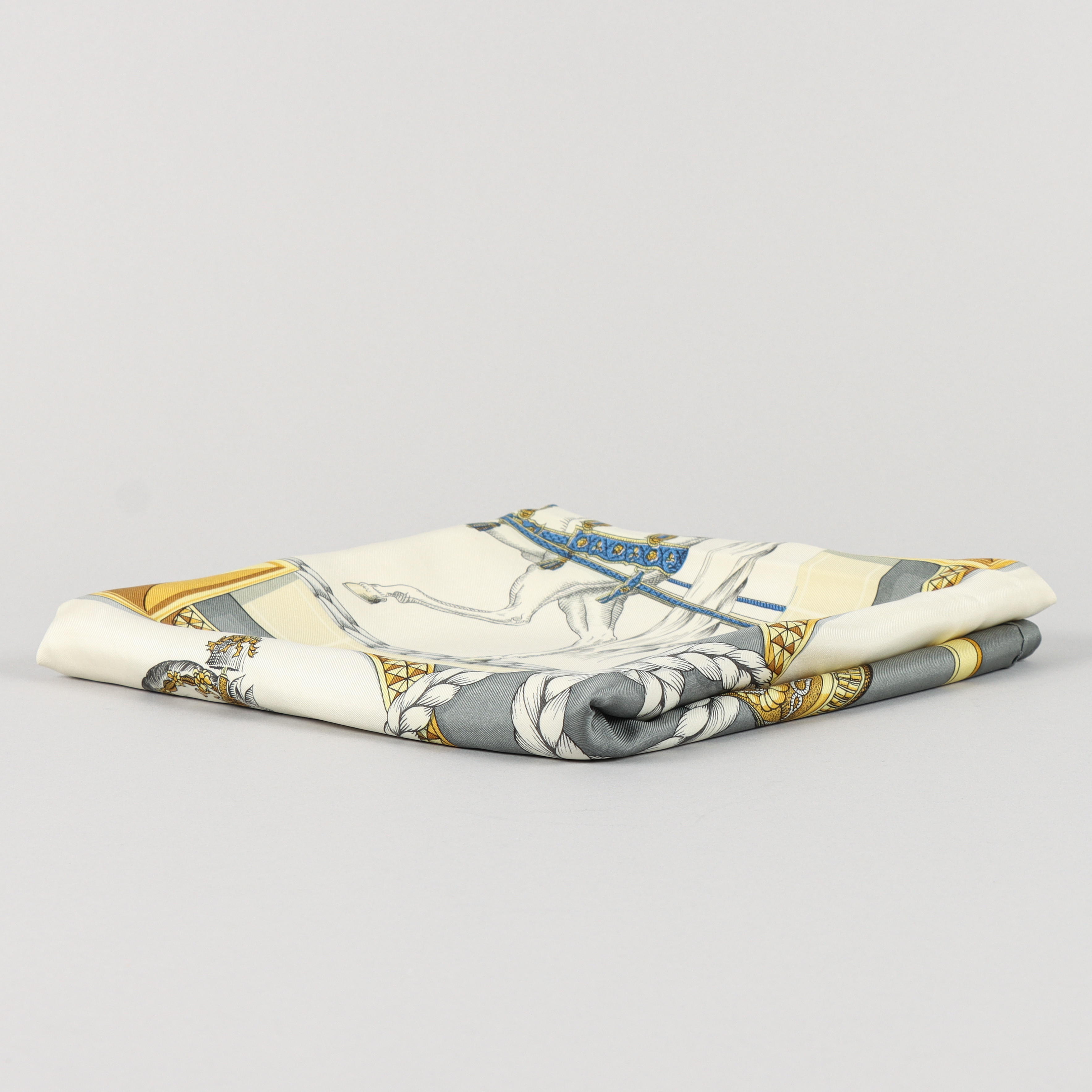 HERMÈS, "Grand Apparat", scarf.