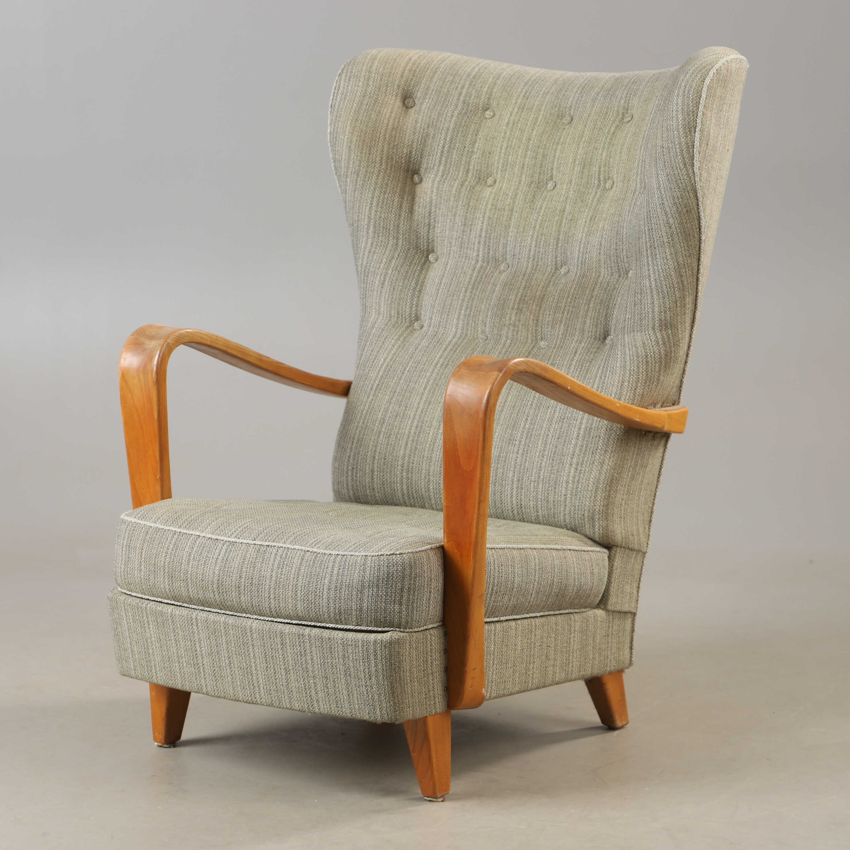 FÅTÖLJ, alm, Gemla, Diö, Swedish modern, 1940-tal.