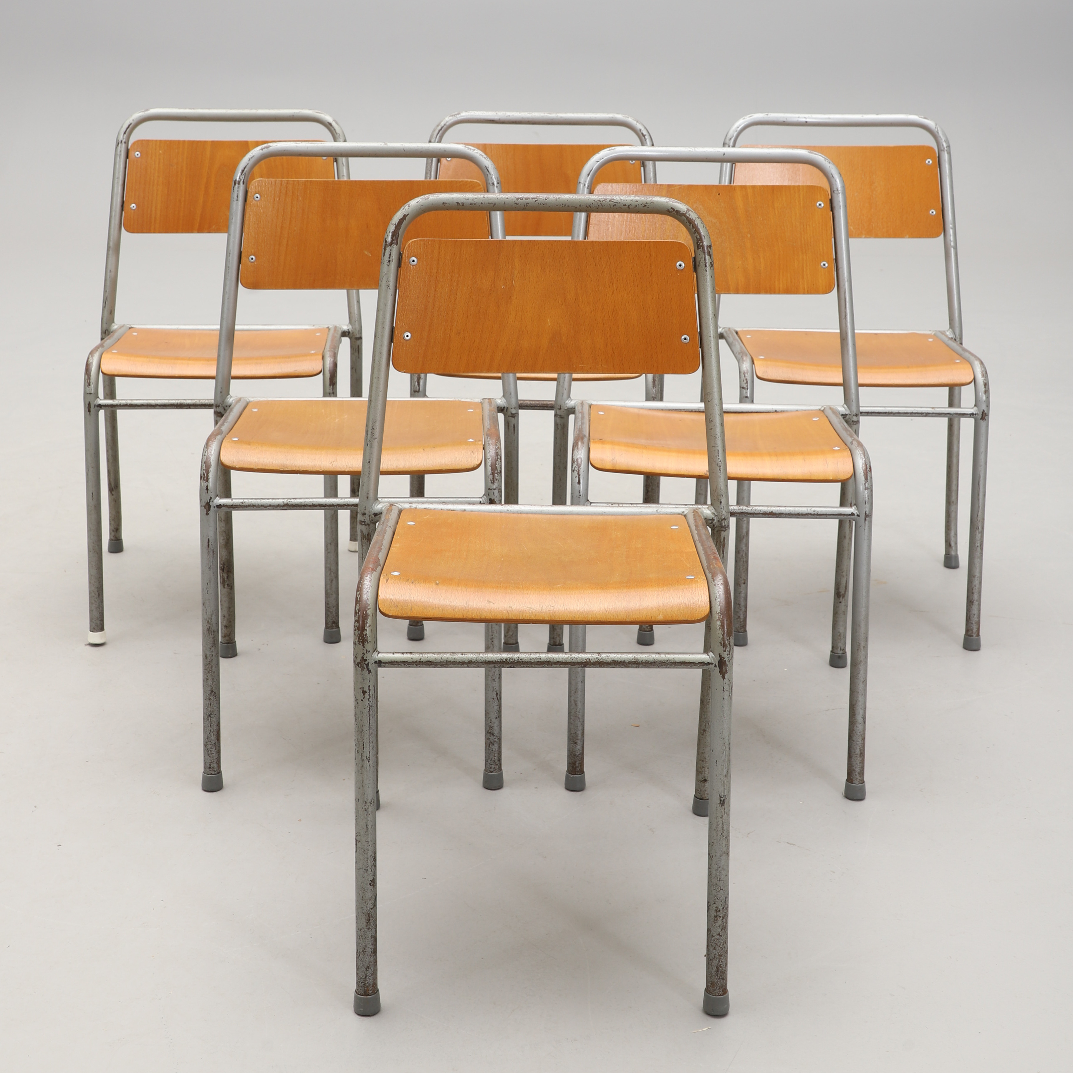STOLAR, 6 st, AB Åberg & Söner, Lönsboda, 1900-talets andra hälft.