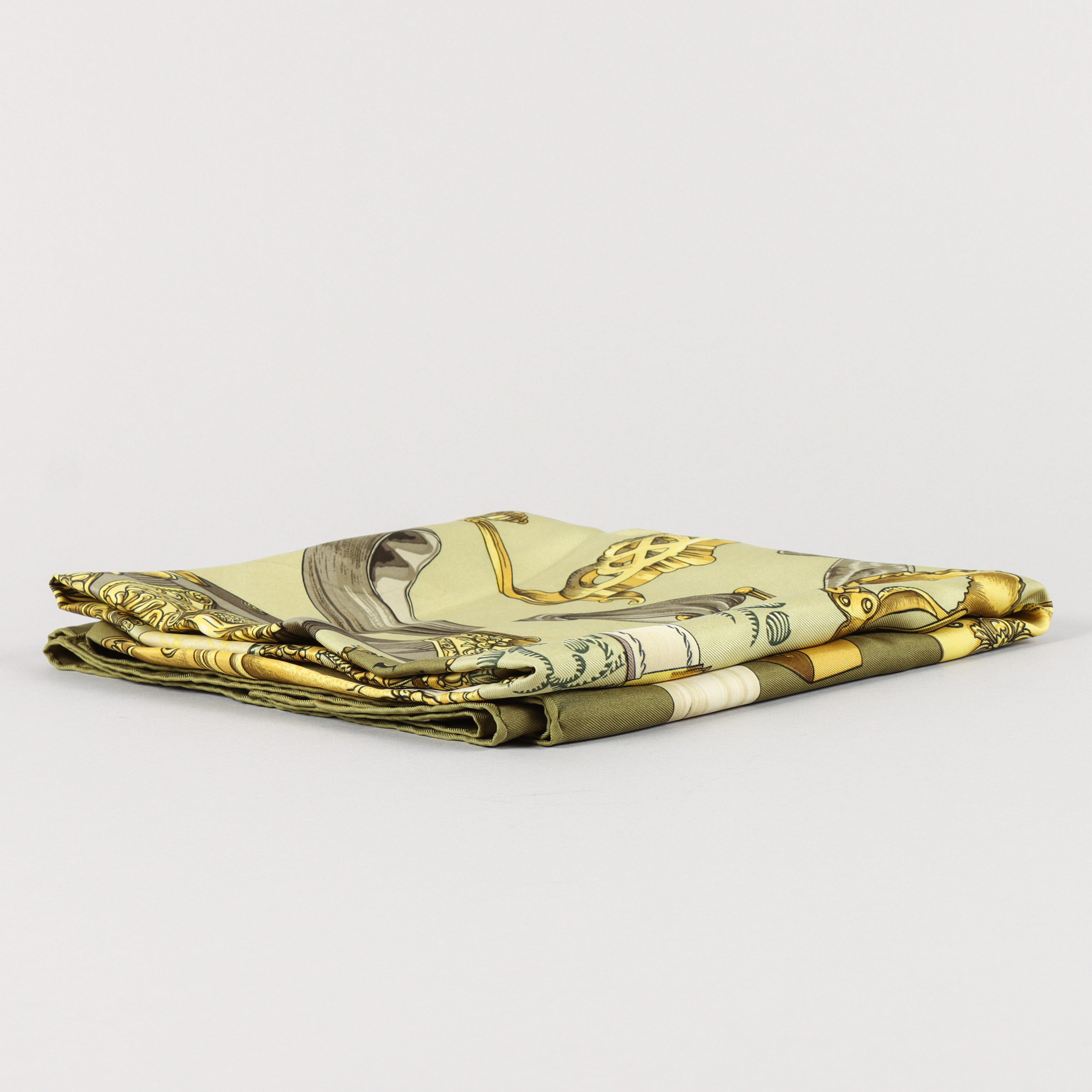 HERMÈS, "Etriers", scarf.