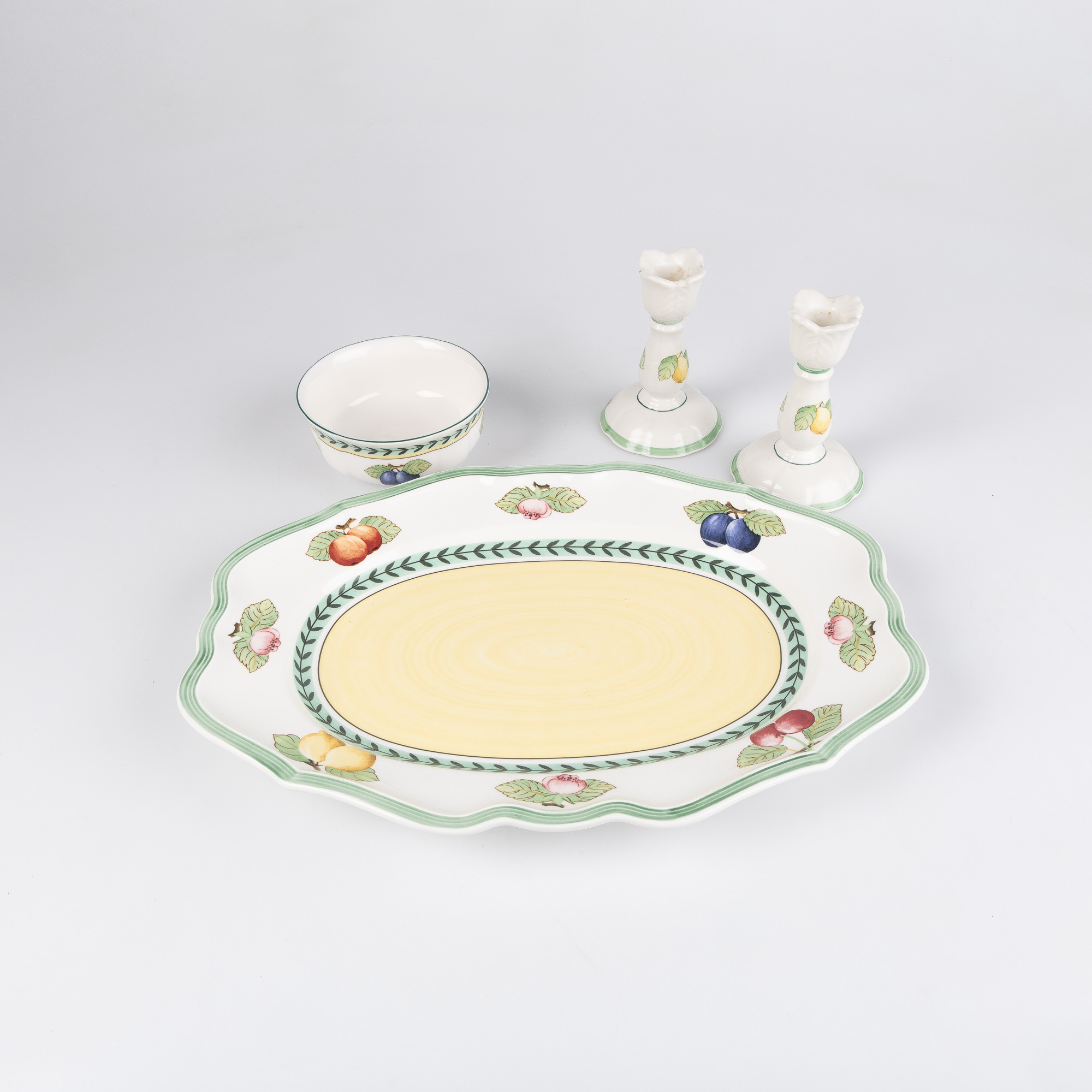 VILLEROY & BOCH, servisdelar, "French Garden Fleurence", 4 dlr.