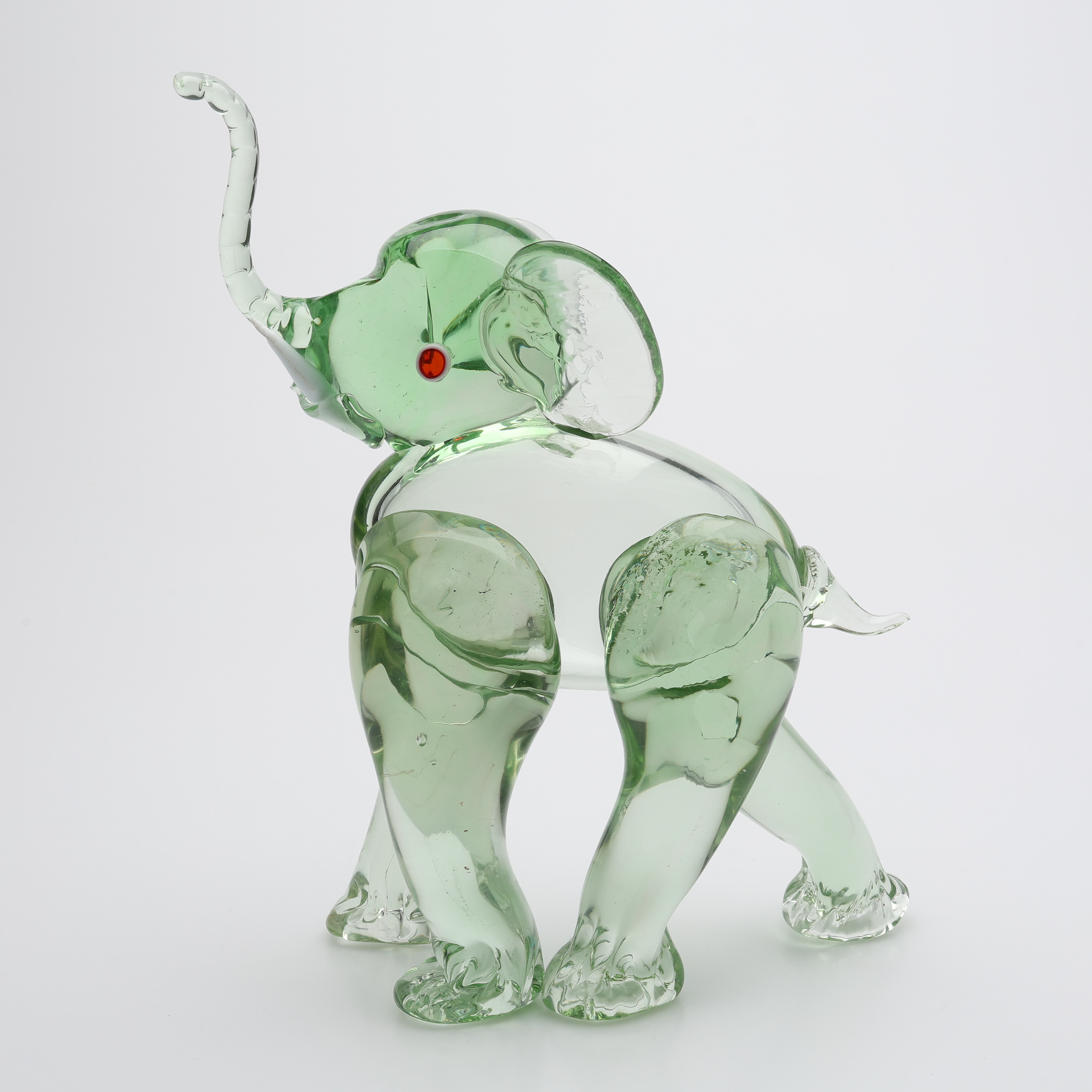 ELEFANT, URANGLAS, SANNOLIKT MURANO, 1900-TAL.