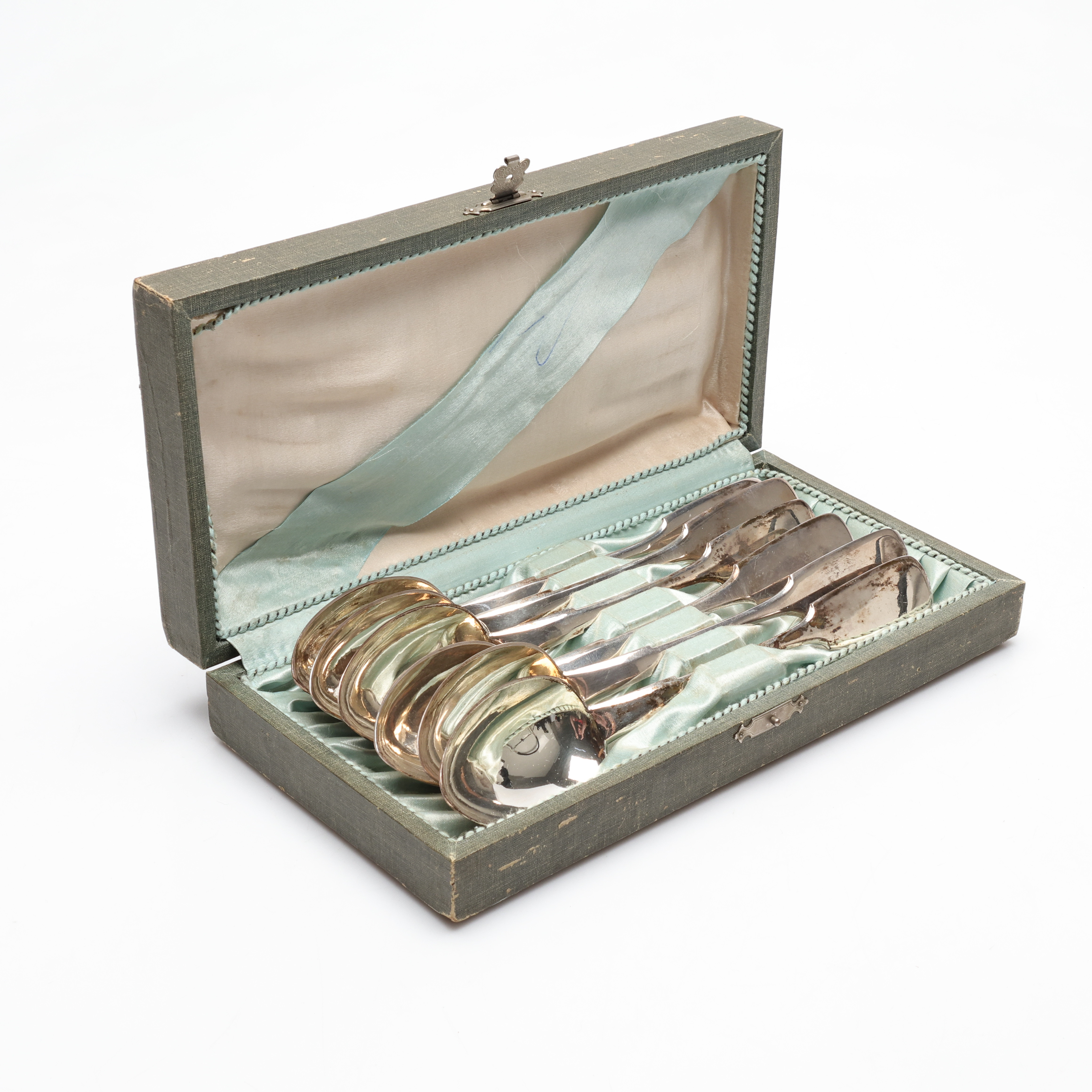 SKEDAR, 6 st, silver, Ryssland, Kontrollmästare Anatoly Apollonovich Artsybashev, 1800-talets slut, vikt ca 425 gram.