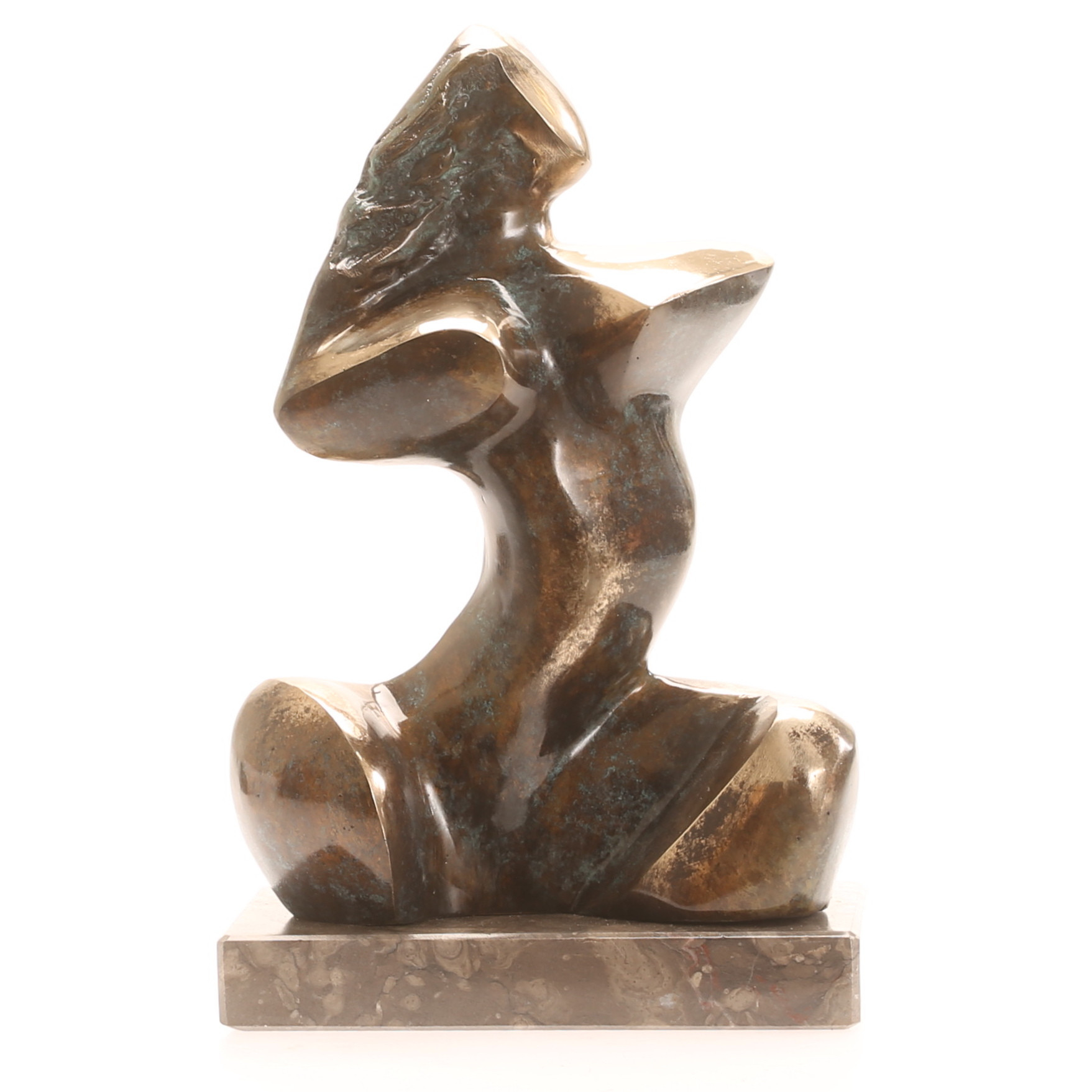 STAN WYS. Skulptur, brons, signerad, 1/8. 2026.