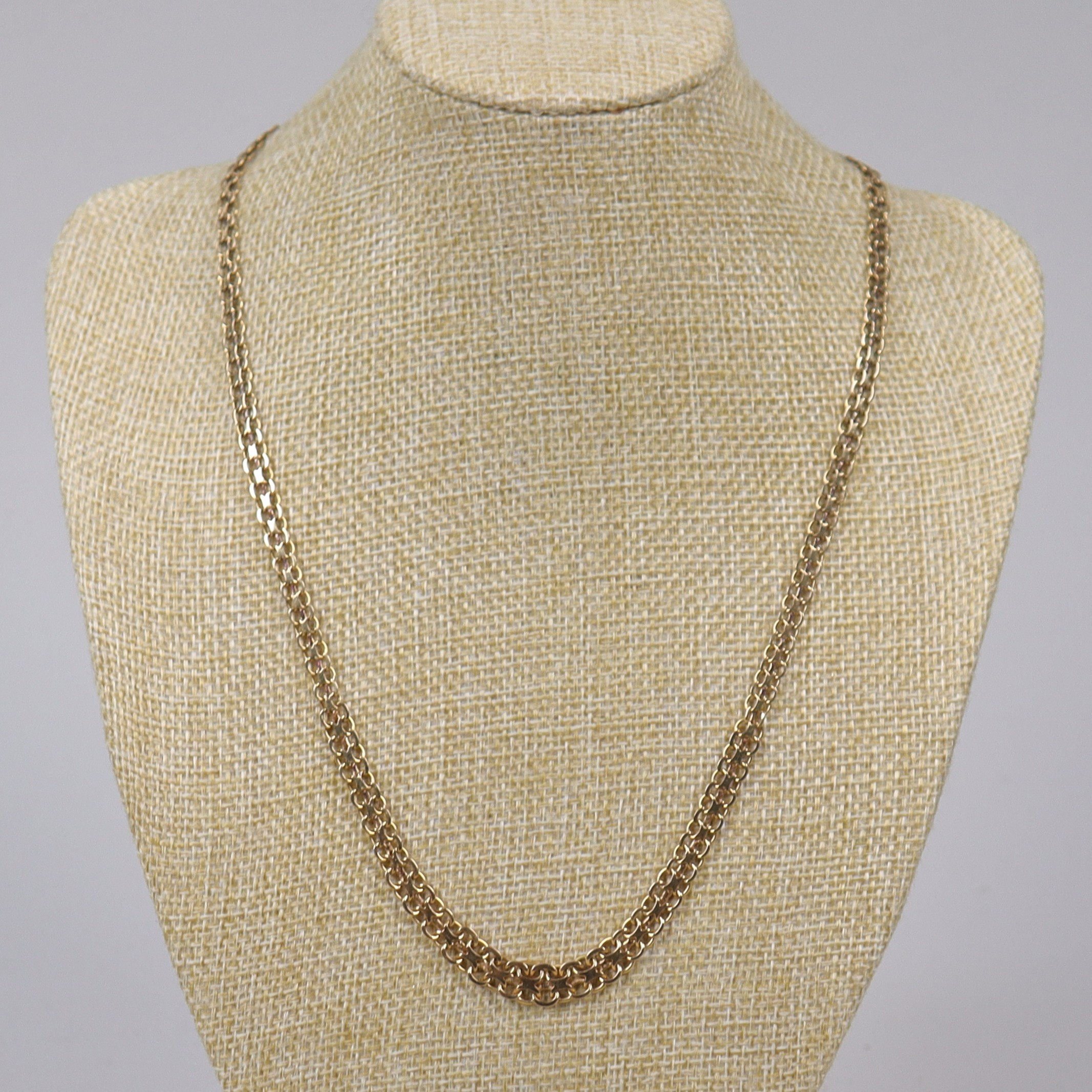 HALSBAND, 18k guld, doserad X-länk.