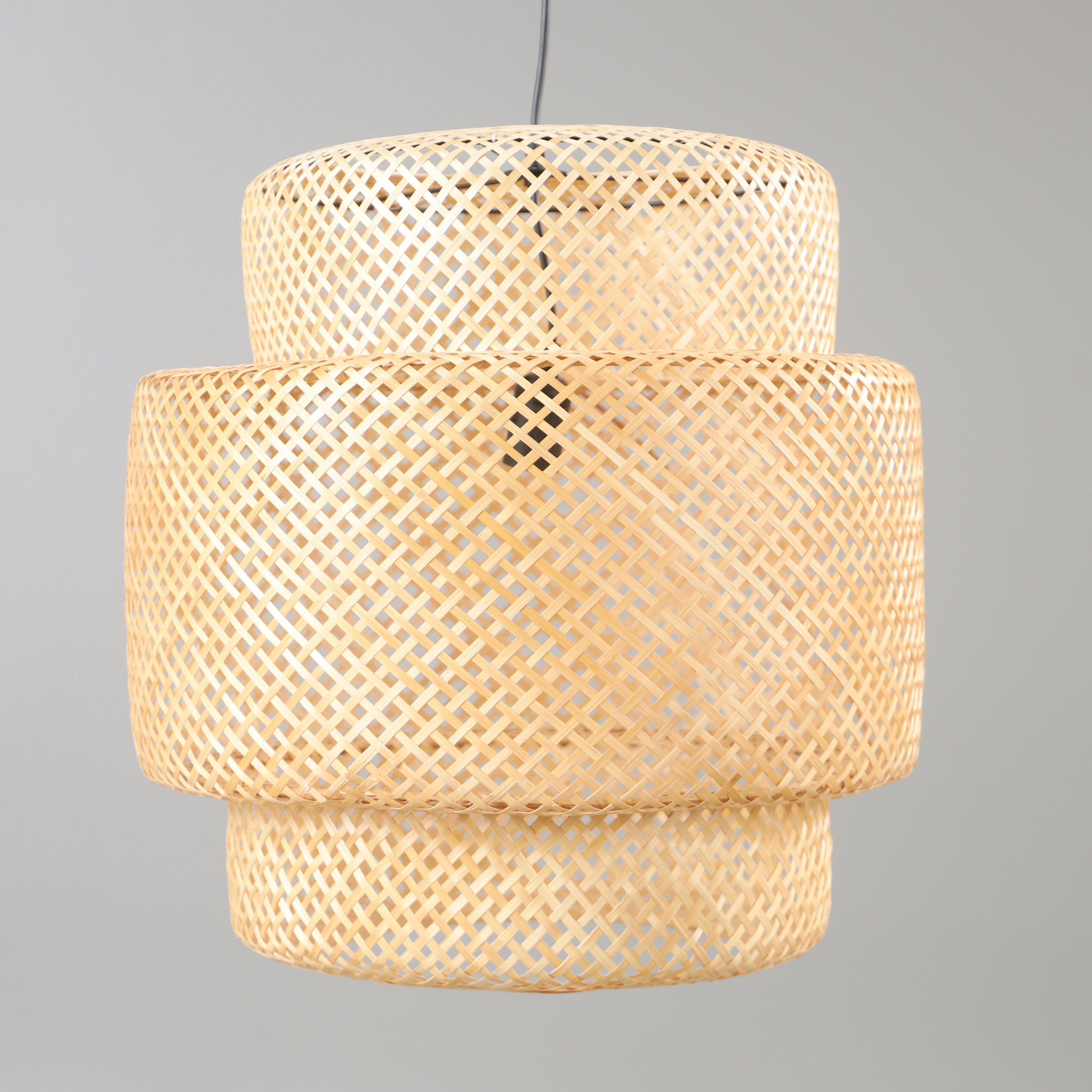 TAKLAMPA, "Sinnerlig", bambu, IKEA.