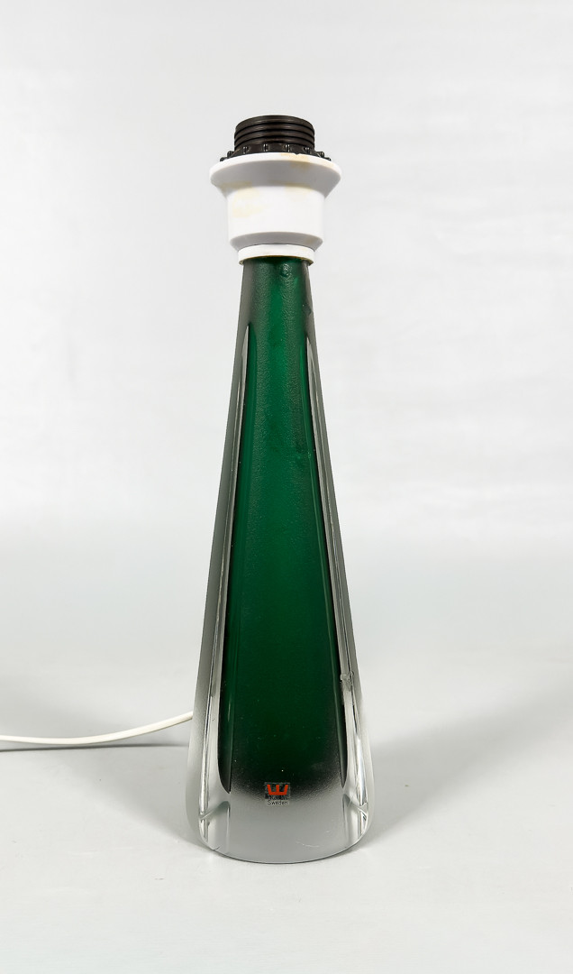 BORDSLAMPA, glas, Kosta, 1900-tal.