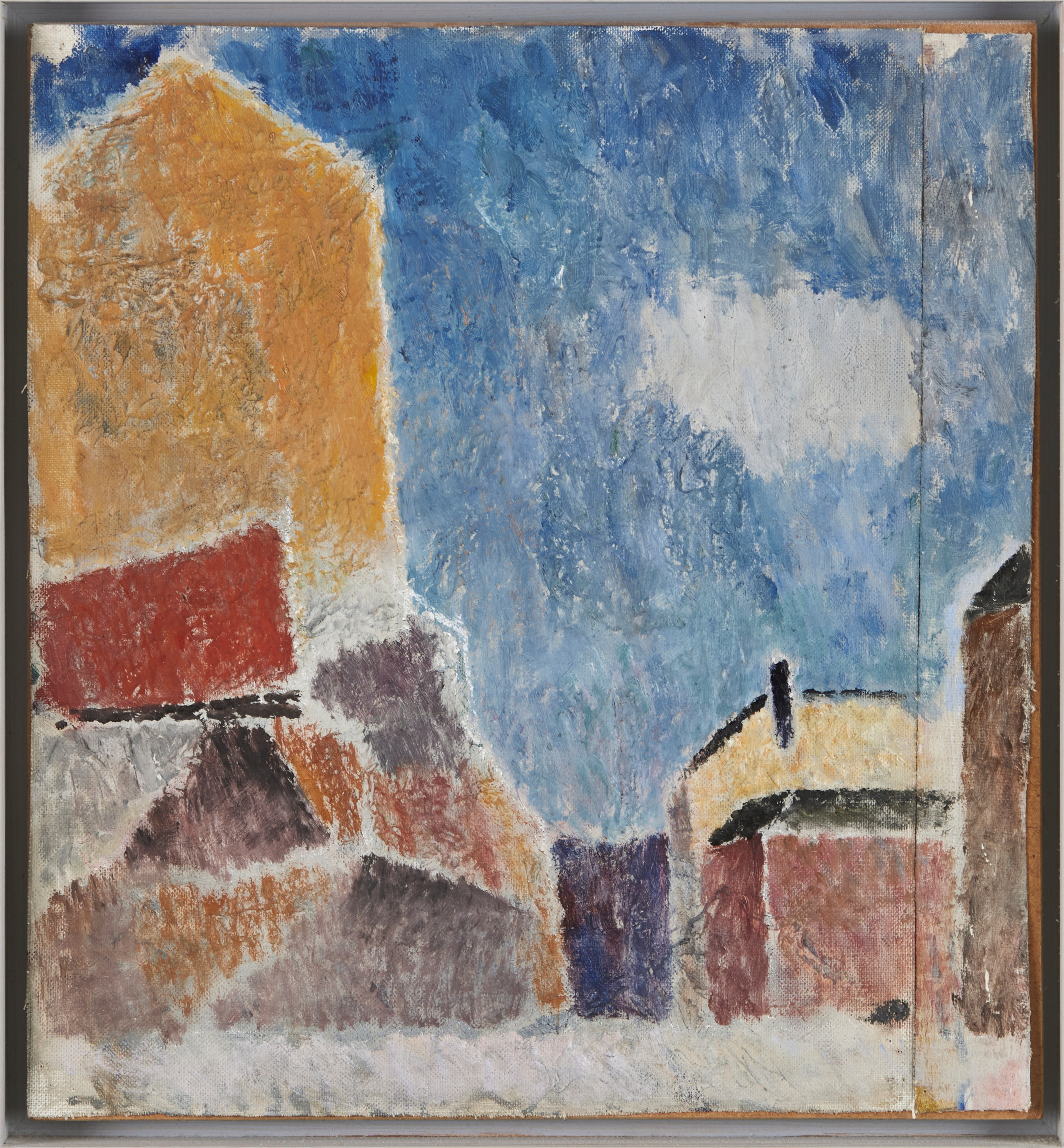 SVEN ERNKVIST (1891-1978). Stadsbild.
