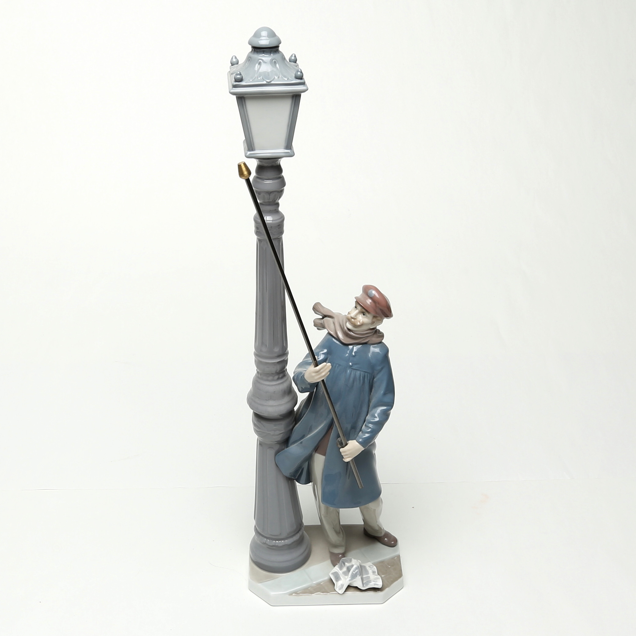 FIGURIN, porslin/metall, Lladro.